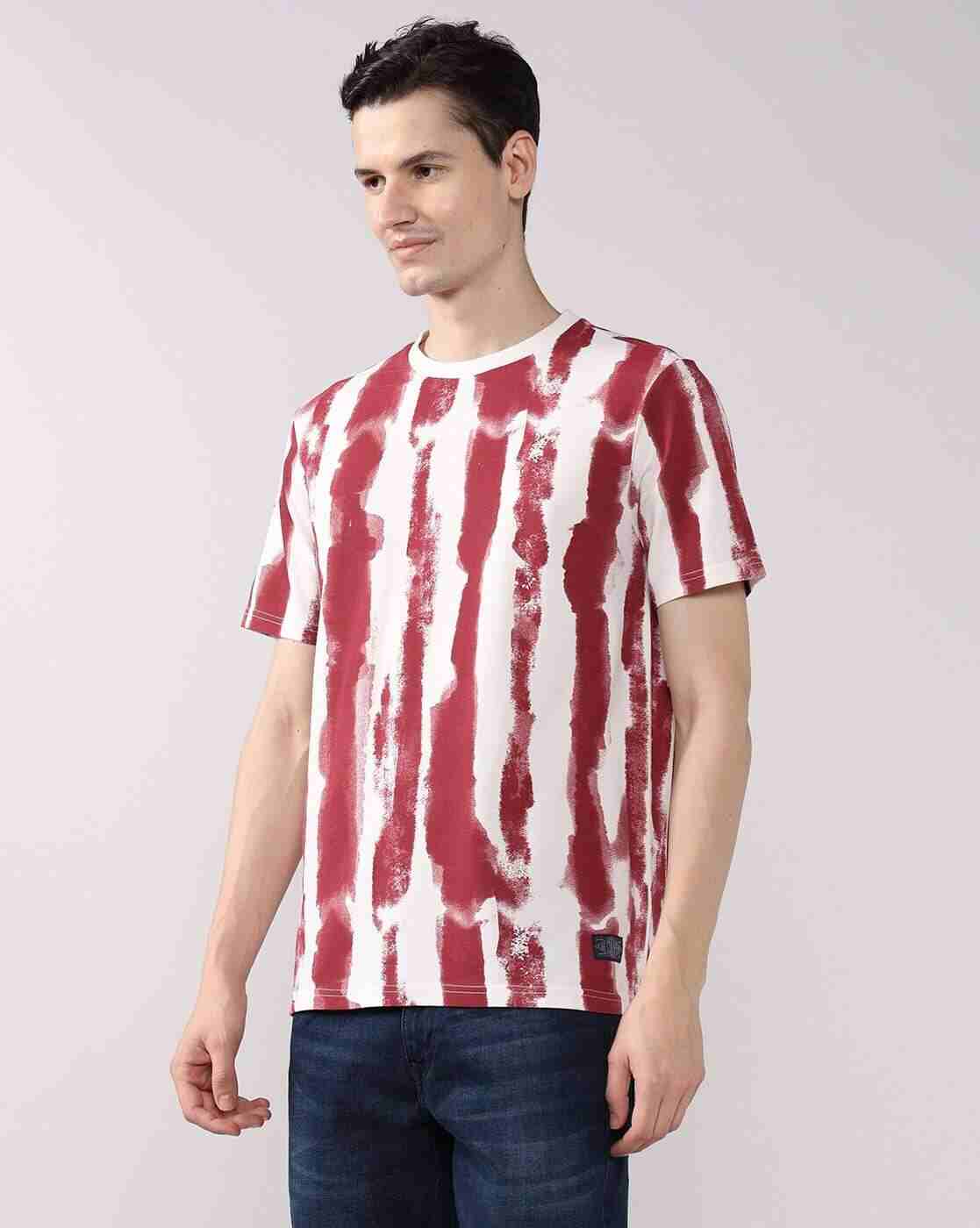 Lee Cooper | Men Printed Regular Fit Crew-Neck T-Shirt|1
