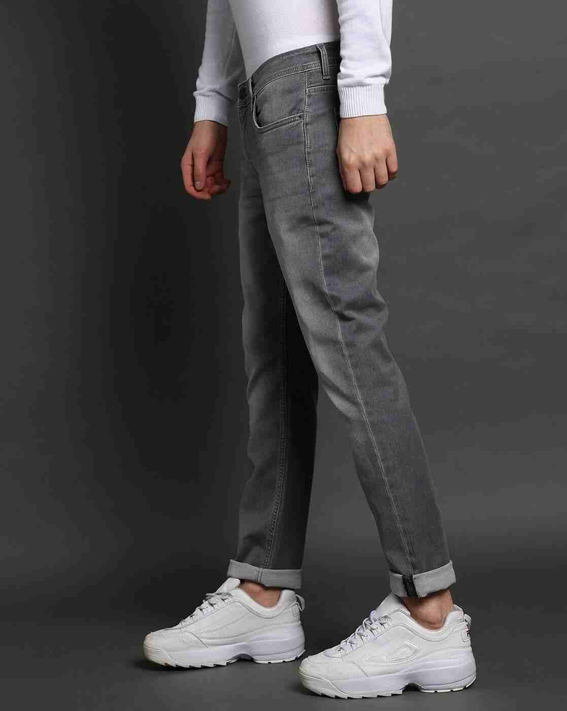 Lee Cooper | Men Lightly Washed Slim Fit Jeans|1