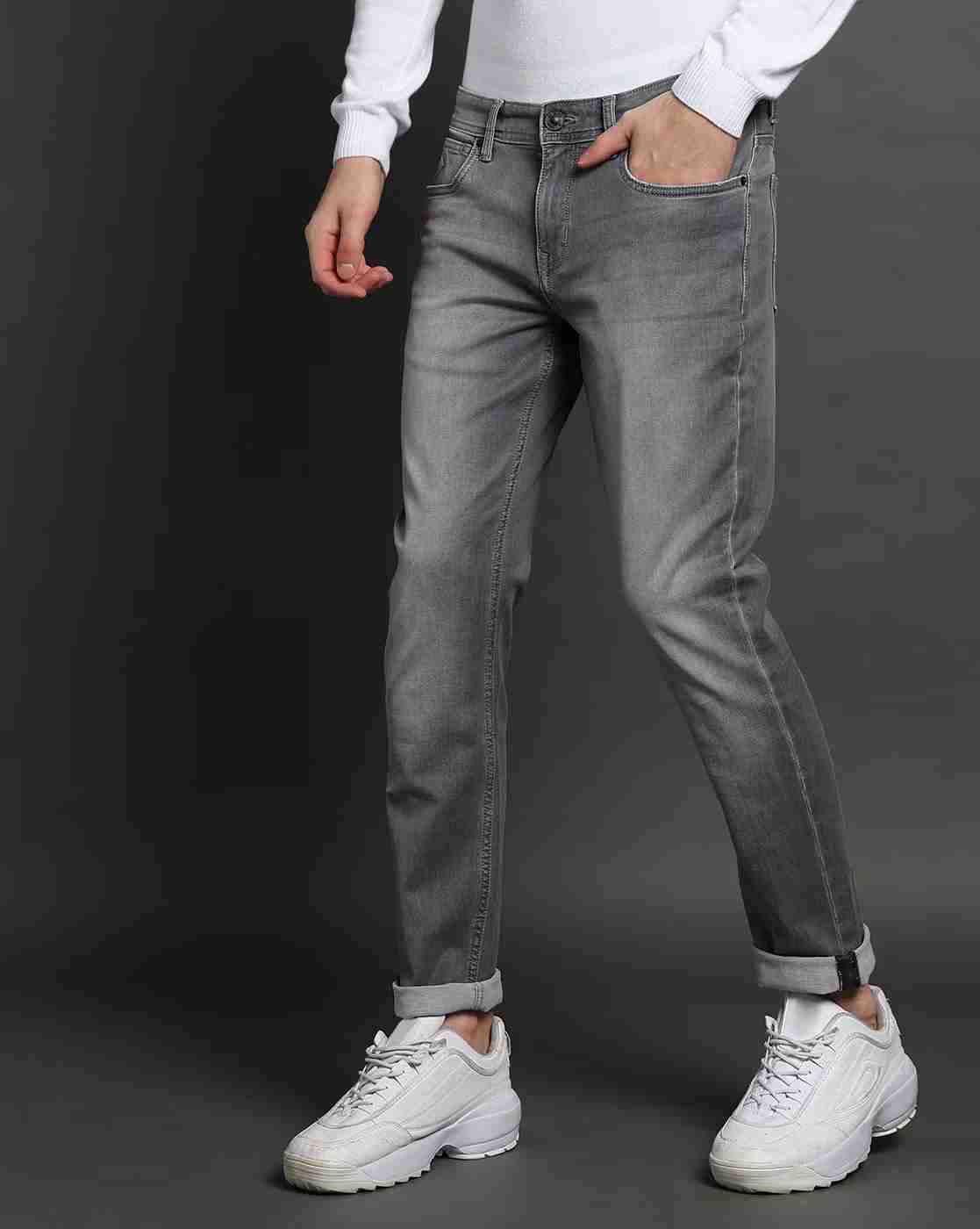 Lee Cooper | Men Lightly Washed Slim Fit Jeans|3