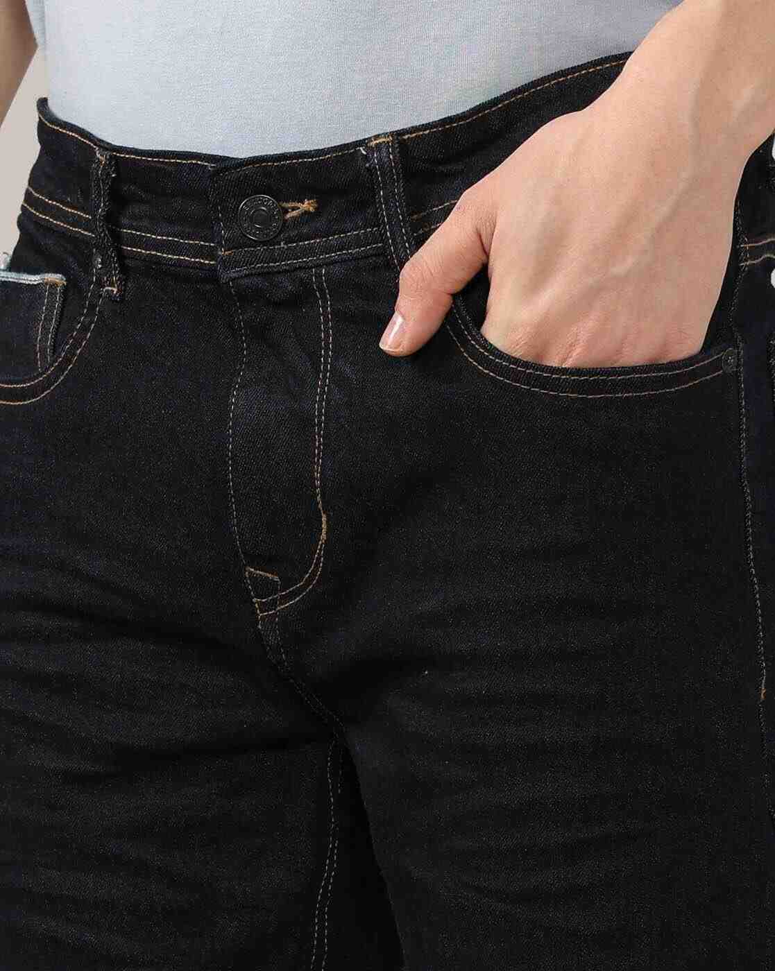 Lee Cooper | Men Lightly Washed Straight Fit Jeans|4