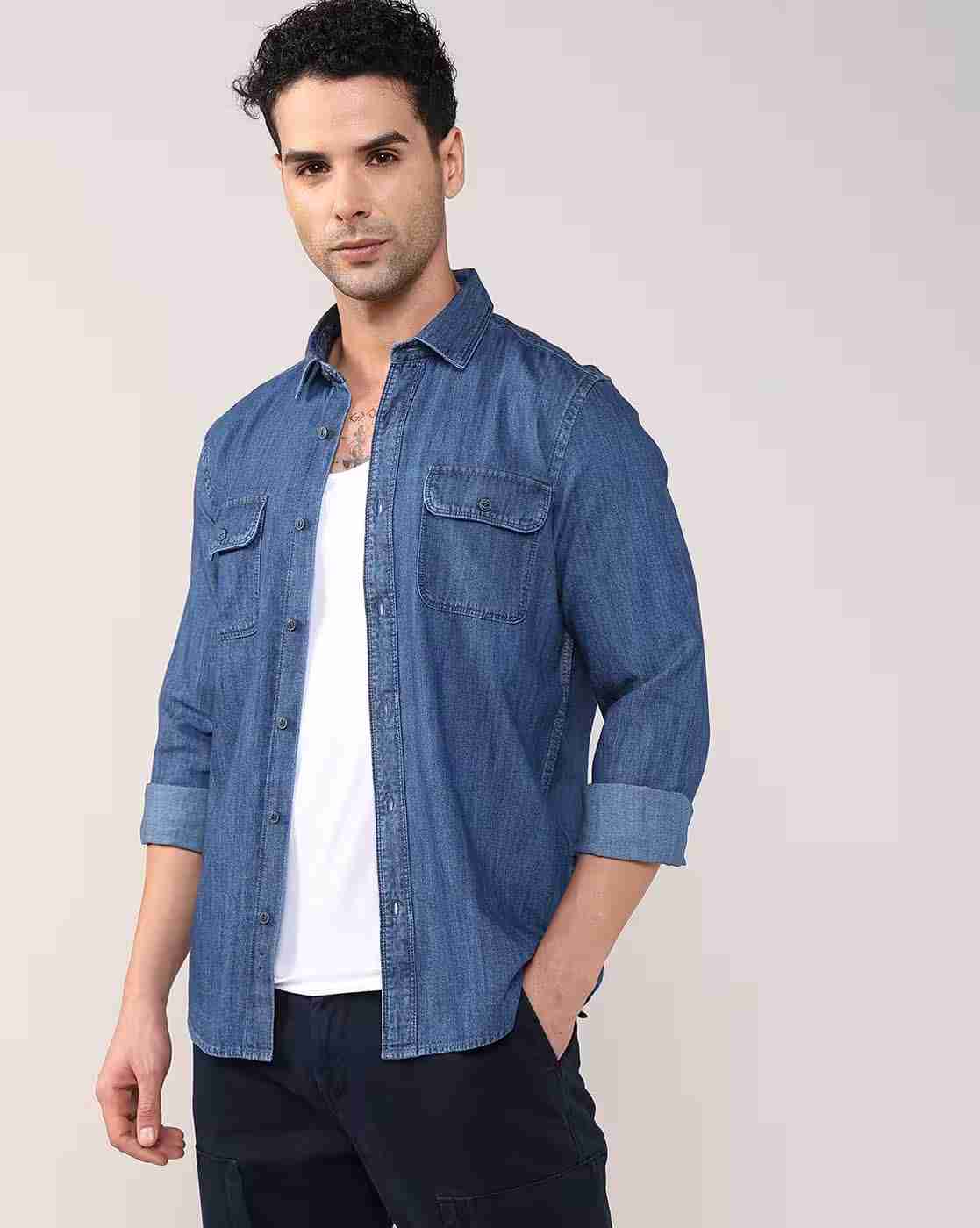 Lee Cooper | Men Regular Fit Shirt|0