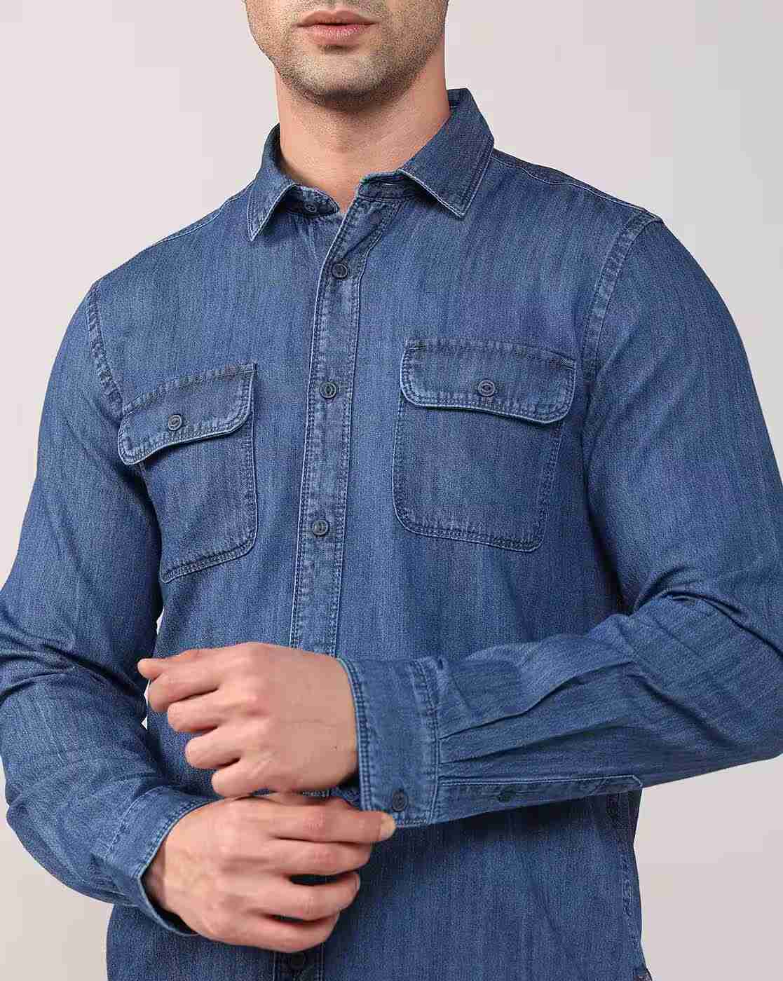 Lee Cooper | Men Regular Fit Shirt|5