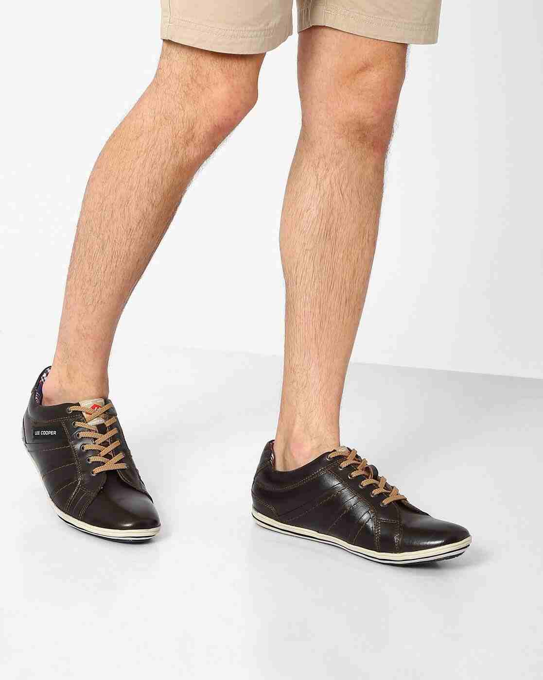Genuine Leather Lace-Ups