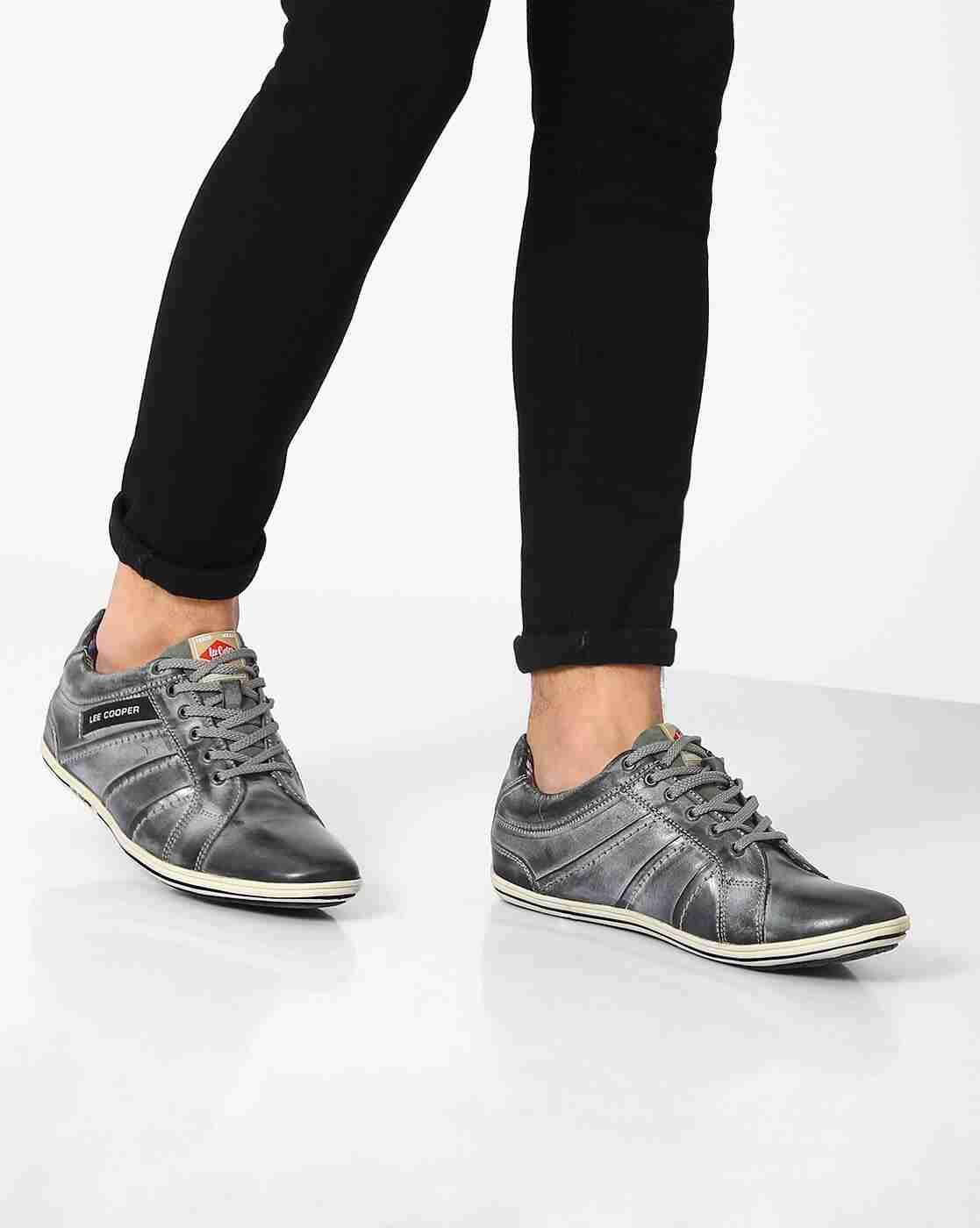 Lee Cooper | Genuine Leather Lace-Ups|0