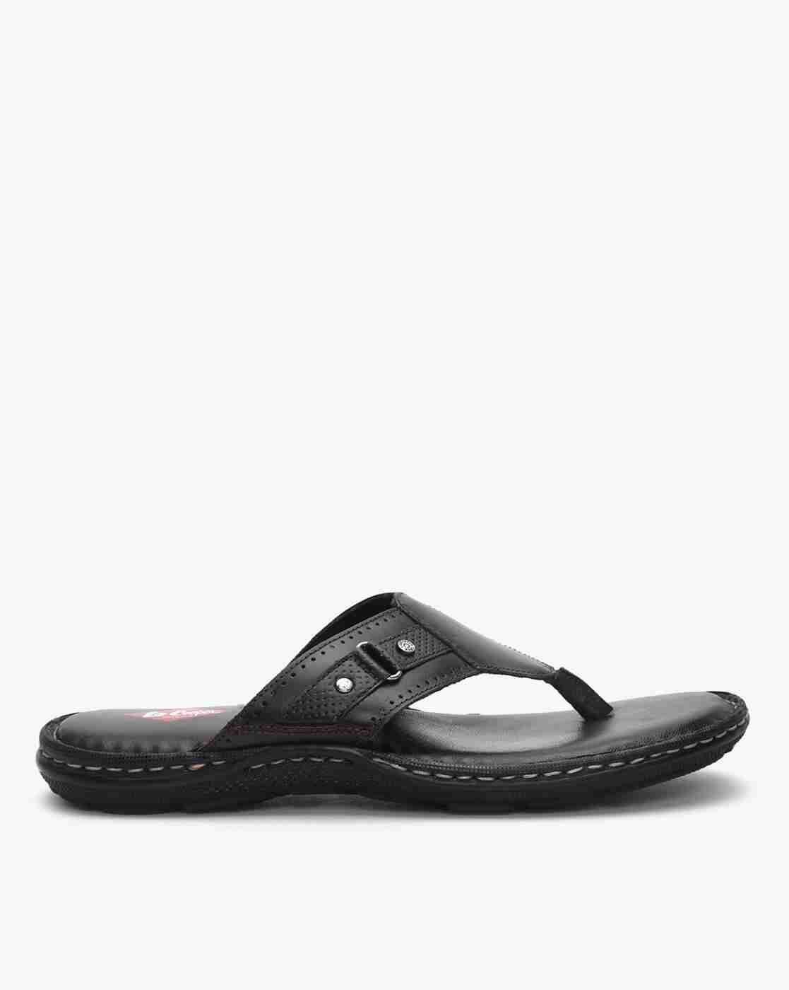 Lee Cooper | Textured Thong-Strap Slippers|0