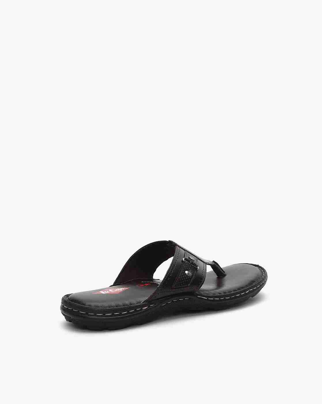 Lee Cooper | Textured Thong-Strap Slippers|1