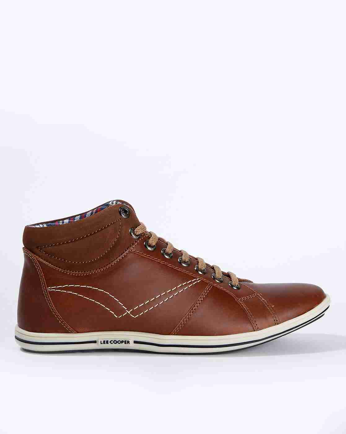 Lee Cooper | Mid-Top Lace-Up Casual Shoes|0