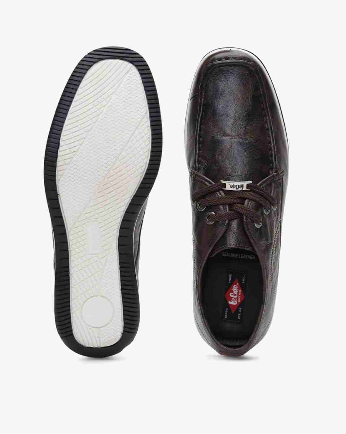 Lee Cooper | Derby Textured Shoes|2