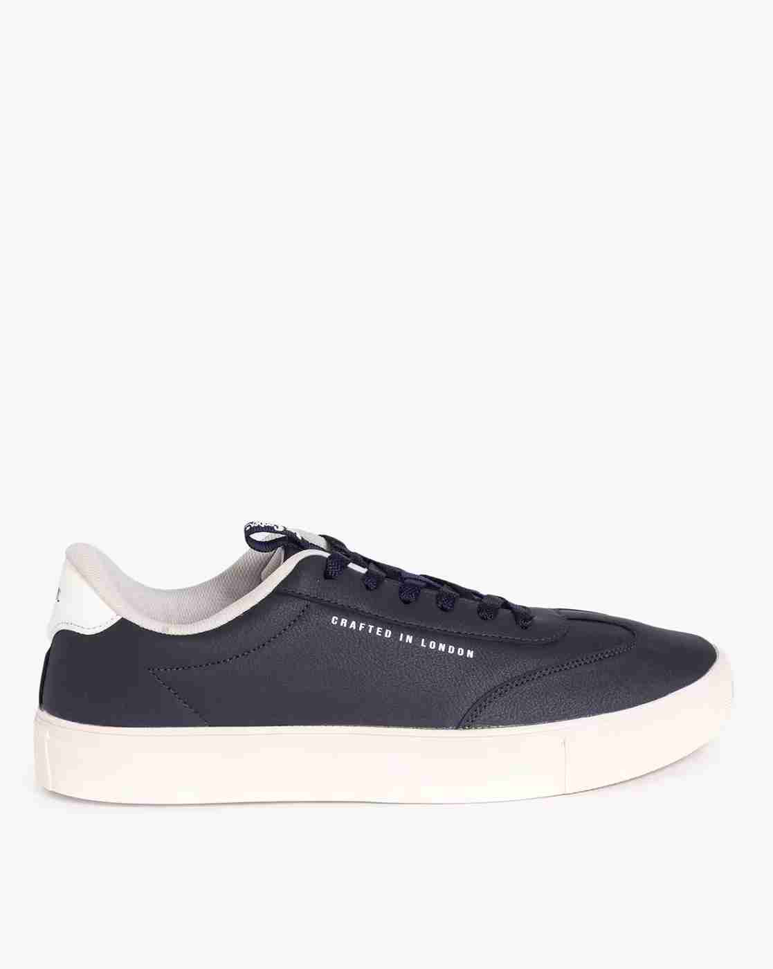 Men Low-Top Lace-Up Sneakers
