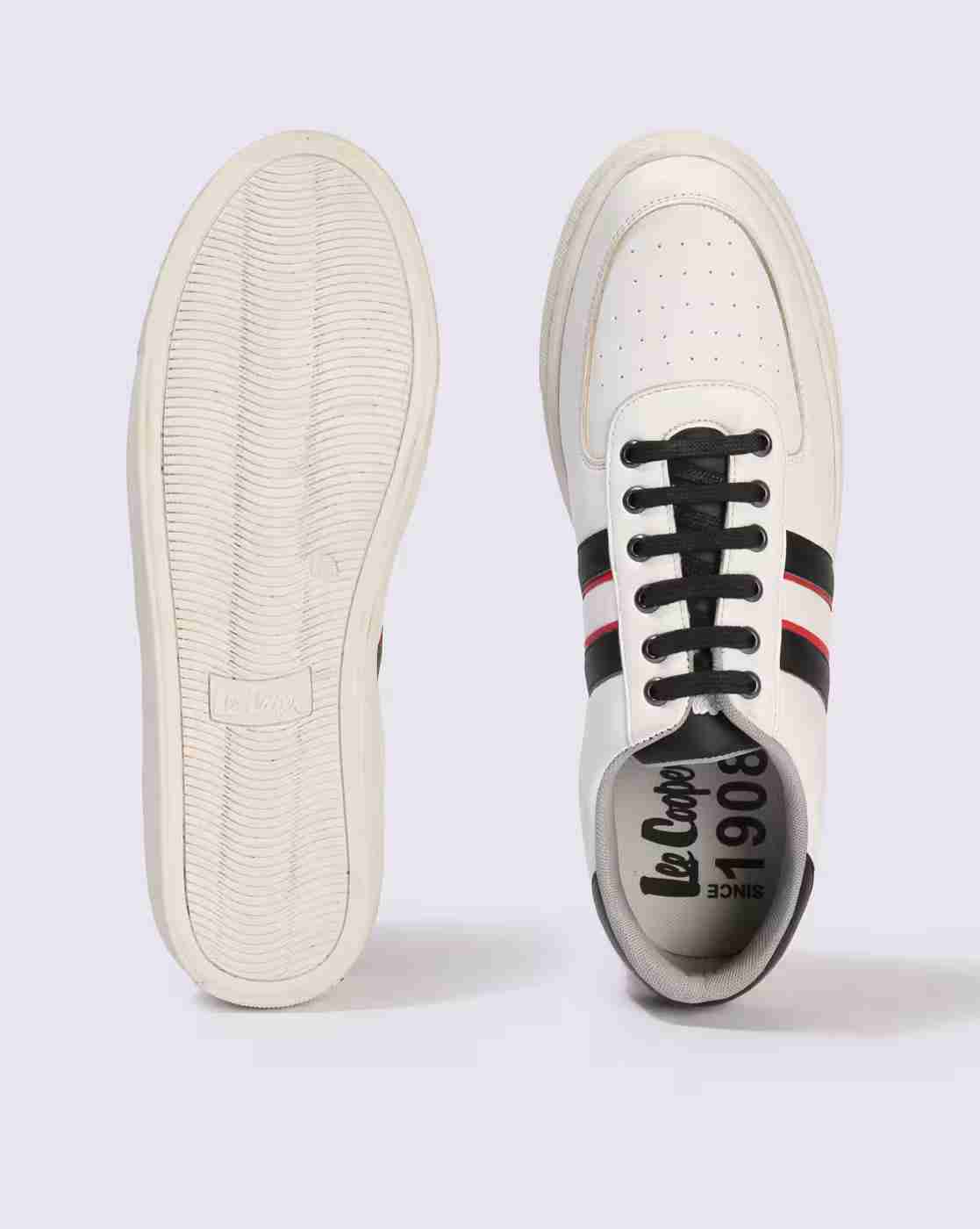 Lee Cooper | Men Brand Print Lace-Up Shoes|2