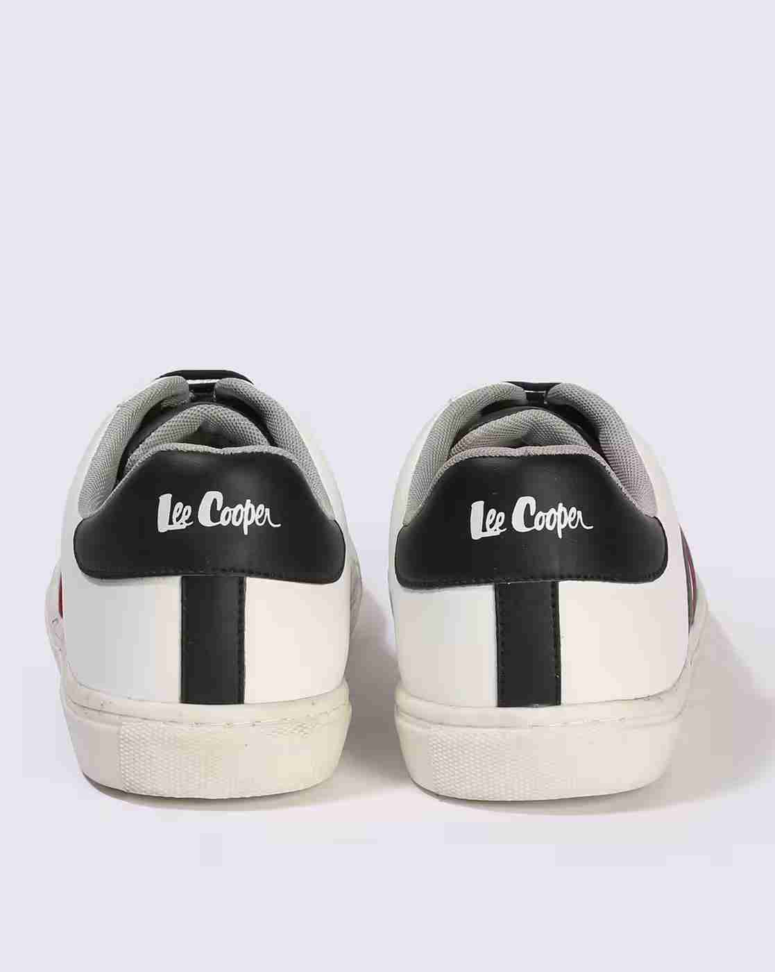 Lee Cooper | Men Brand Print Lace-Up Shoes|3