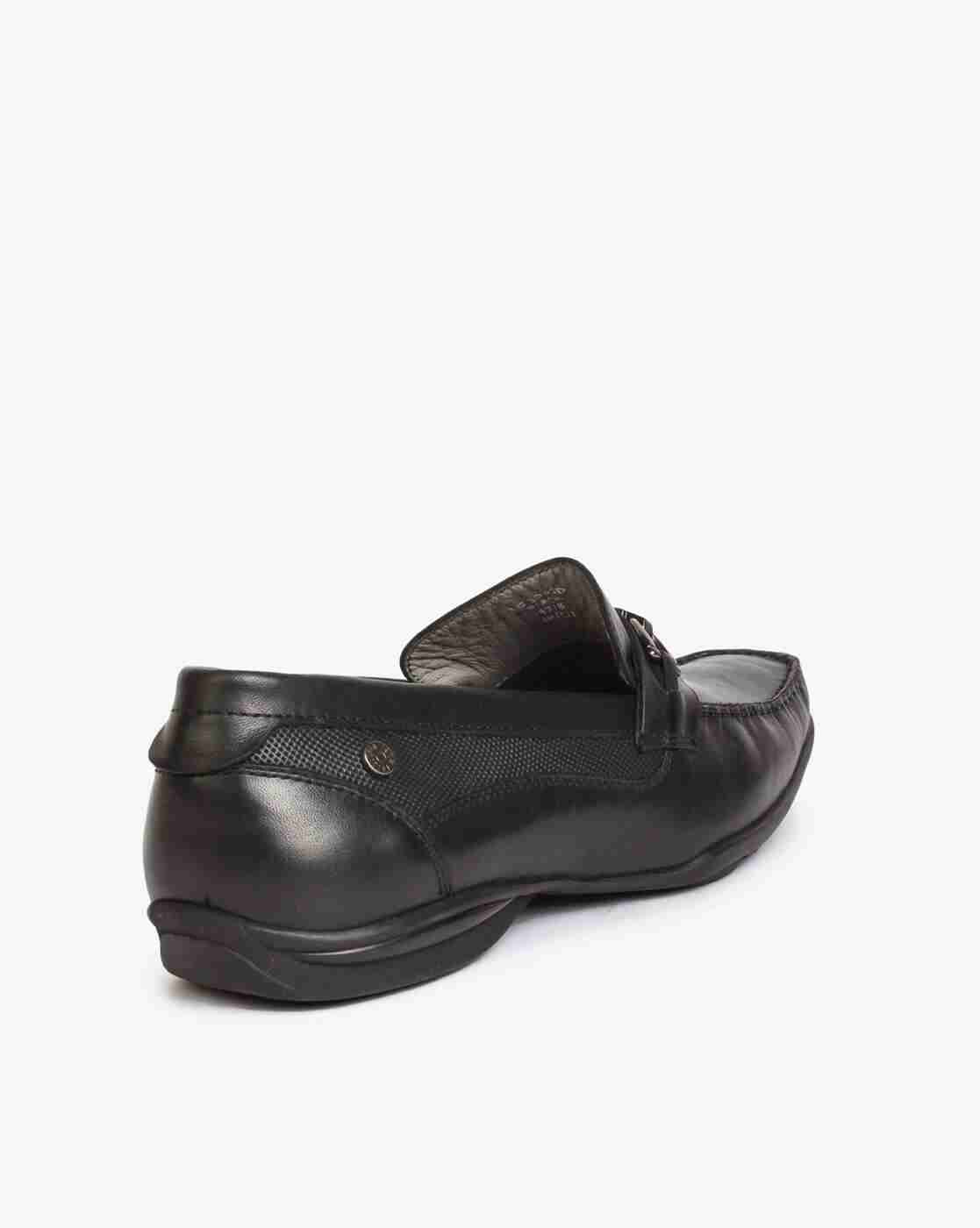 Lee Cooper | Leather Horsebit Loafers|1