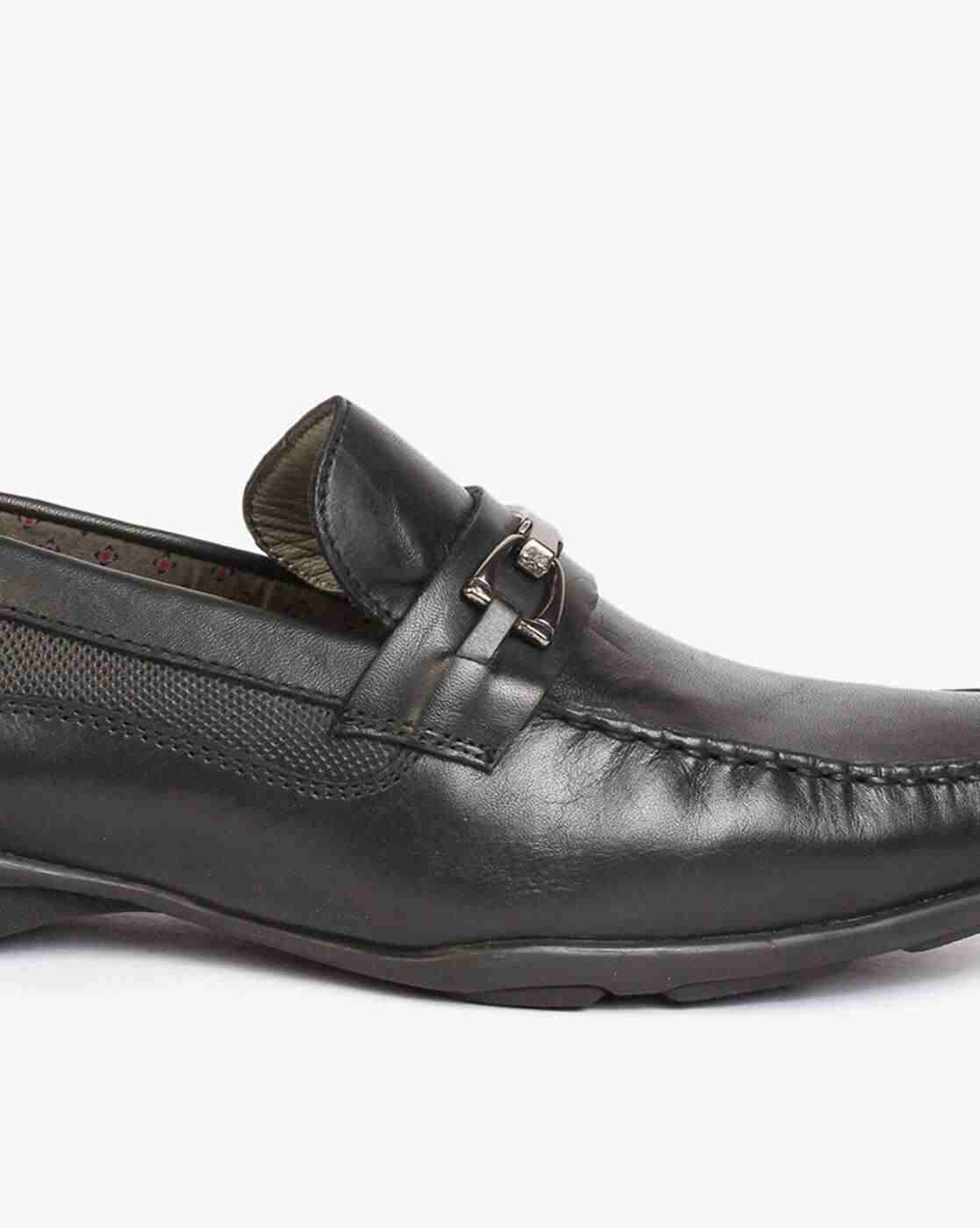 Lee Cooper | Leather Horsebit Loafers|3