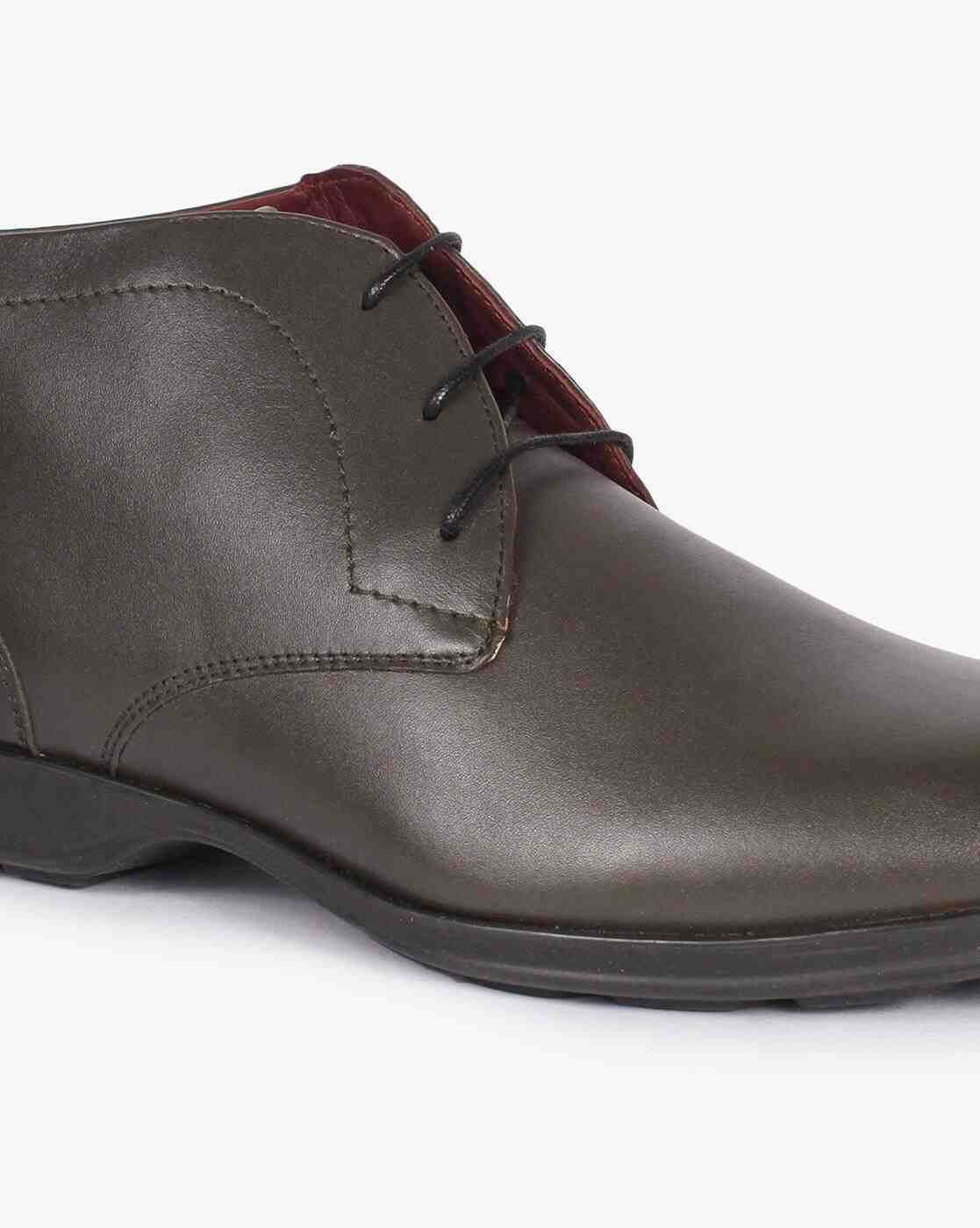 Lee Cooper | Men Mid-Top Lace-Up Shoes|3