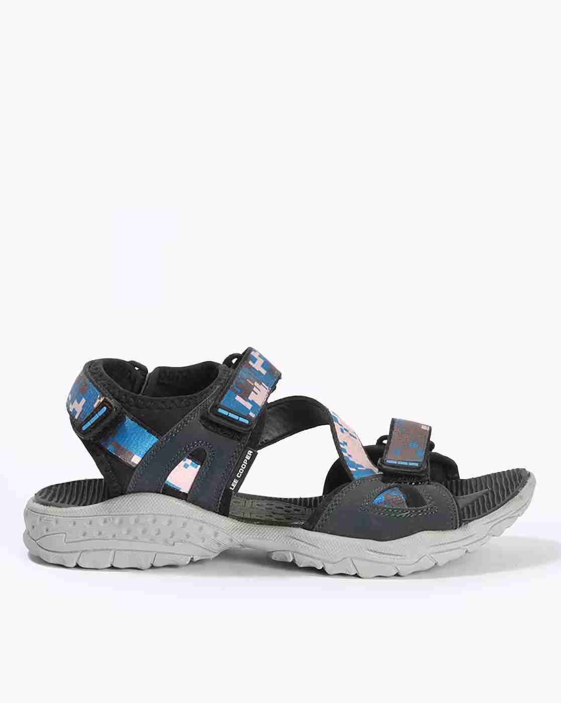 Men Camouflage Print Slip-On Sandals