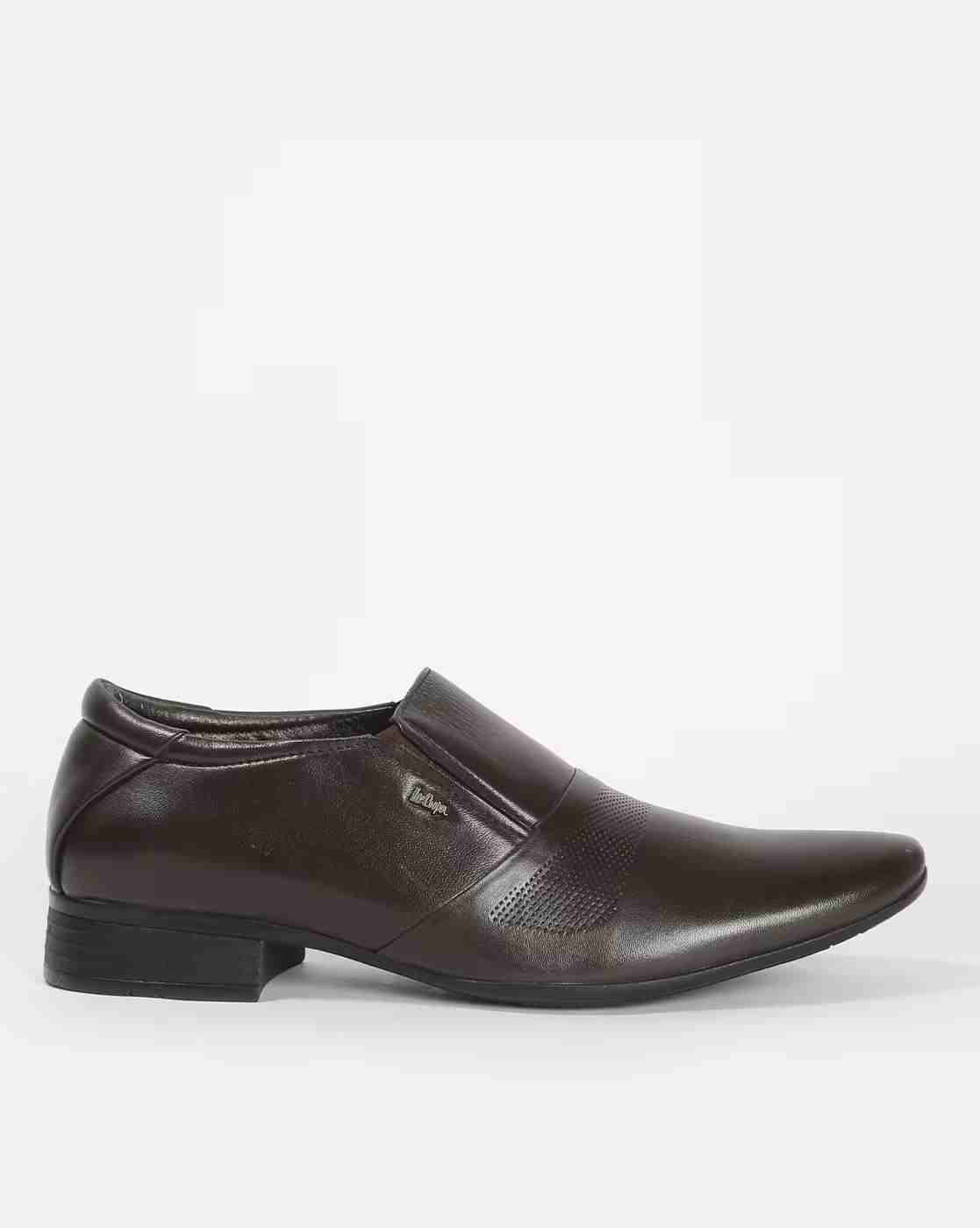 Round-Toe Slip-On Formal Shoes