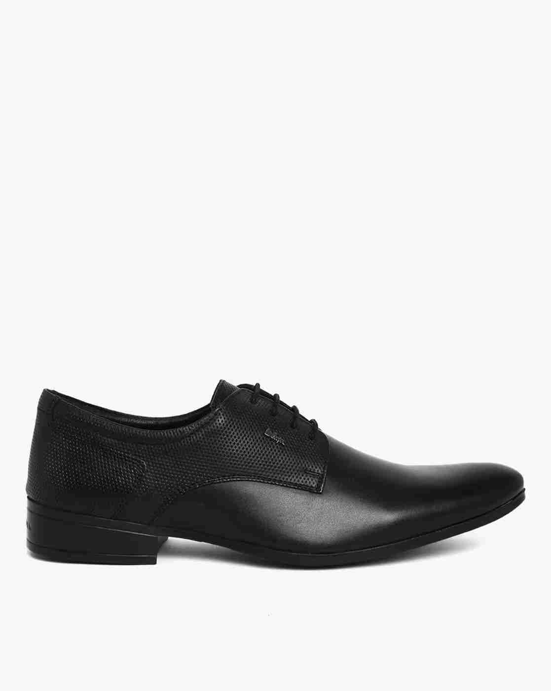 Almond-Toe Derby Shoes