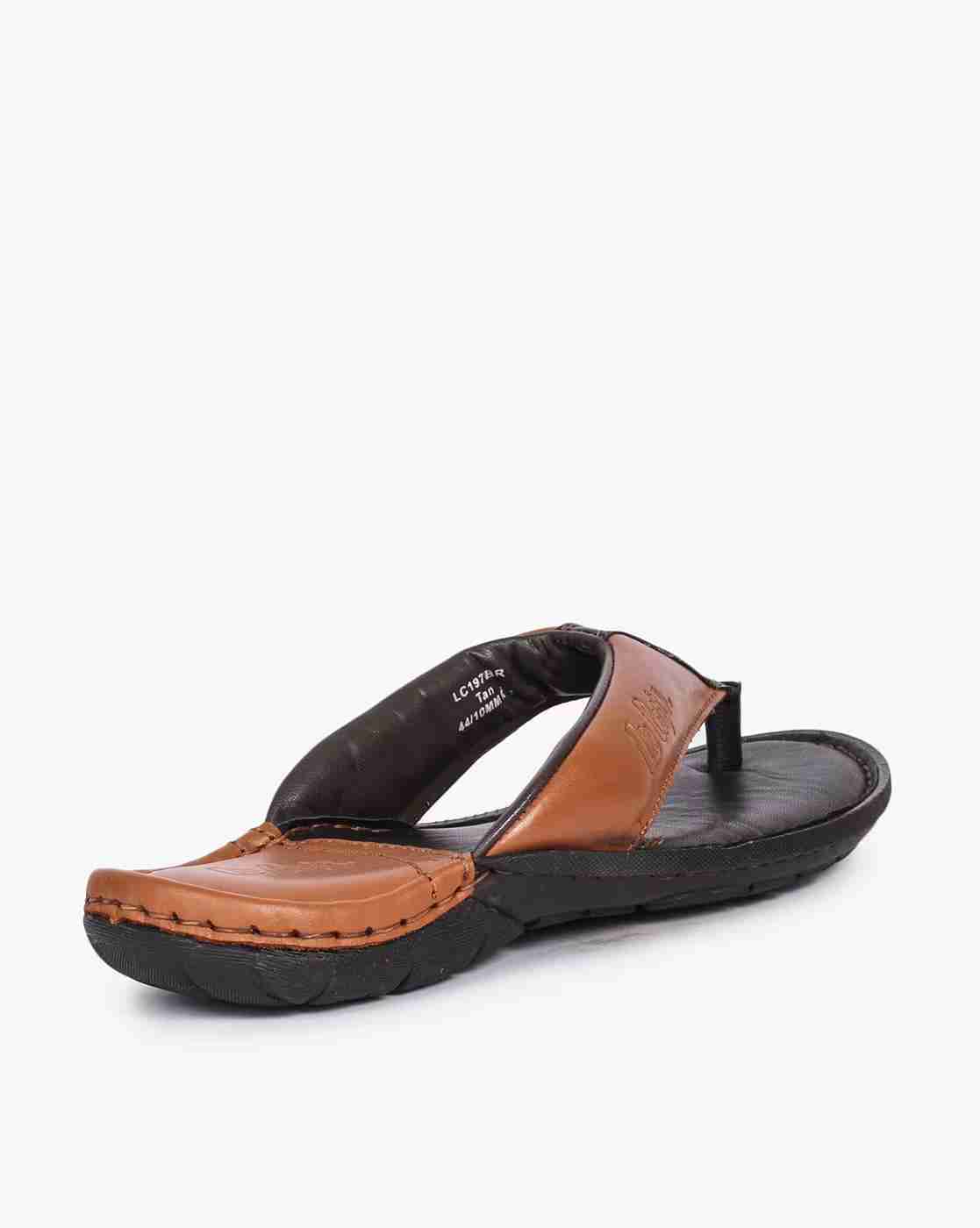 Lee Cooper | Men Brand Print Sandals|2