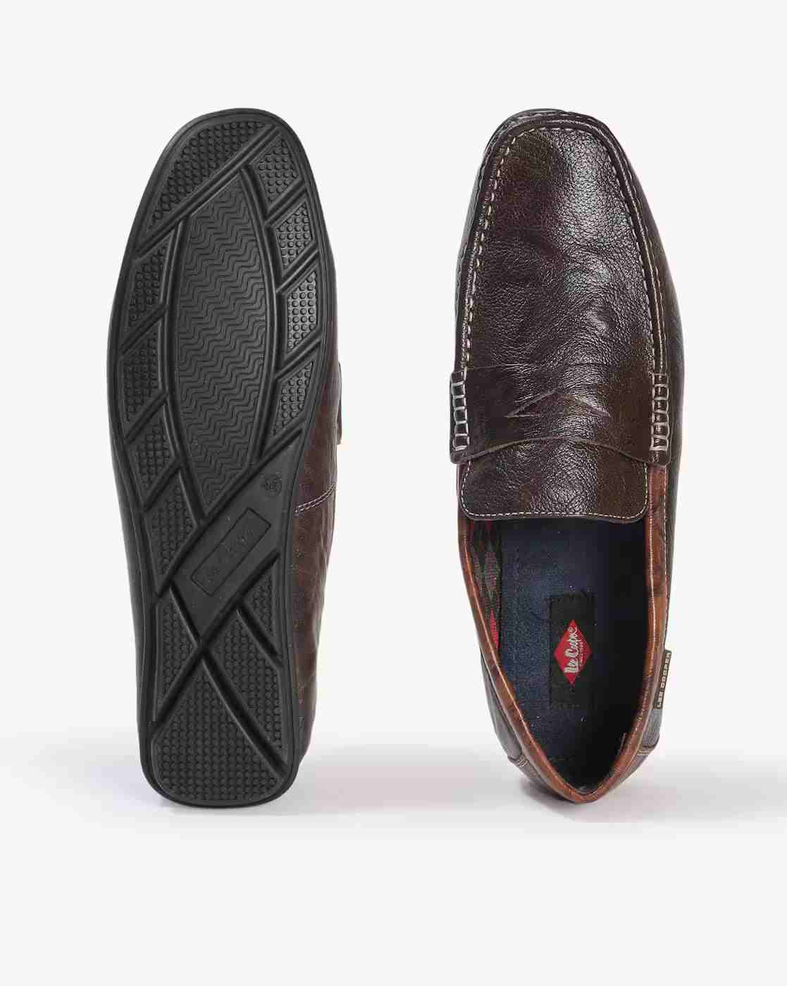 Lee Cooper | Men Square-Toe Slip-On Shoes|1