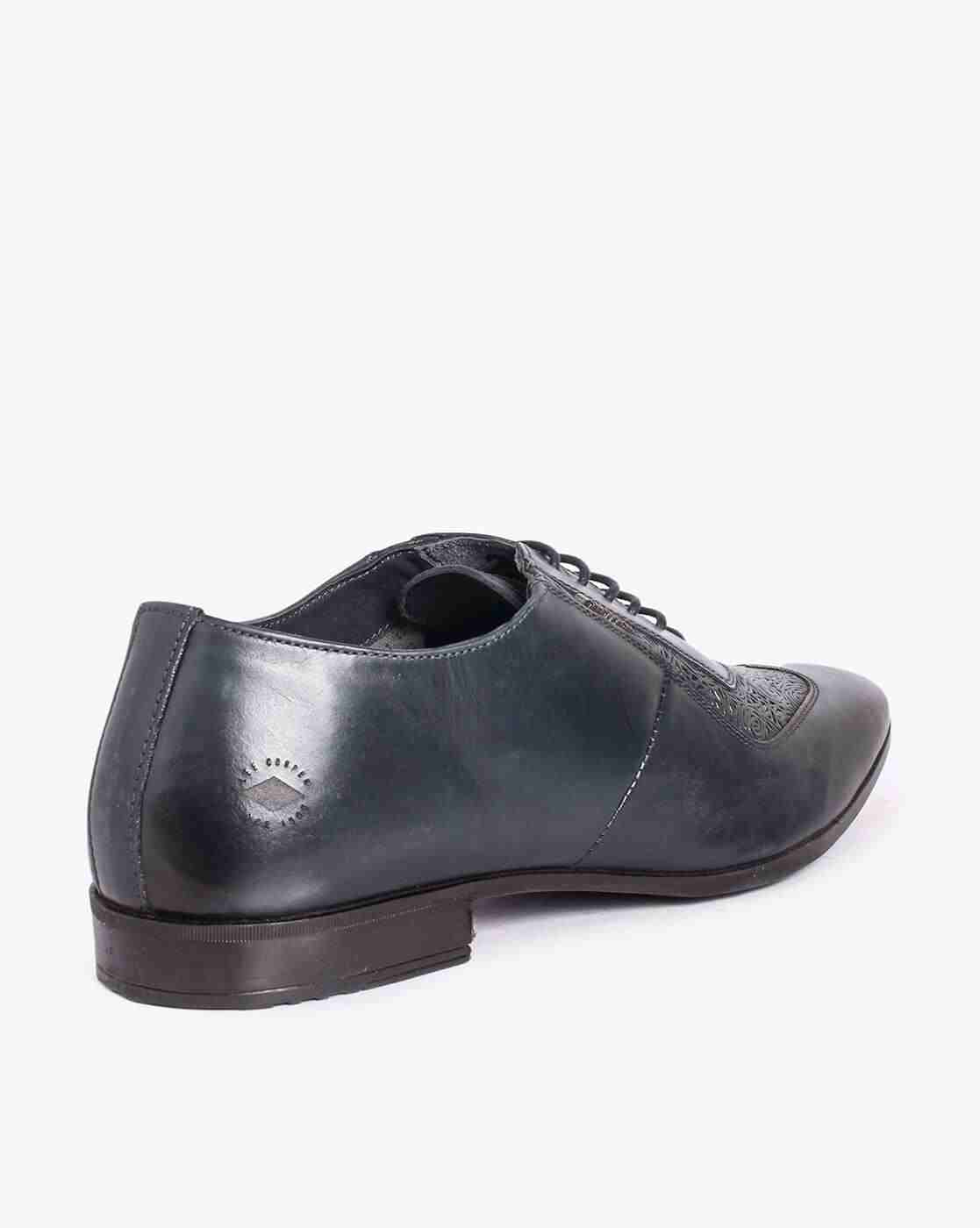 Lee Cooper | Men Paneled Oxford Shoes|1