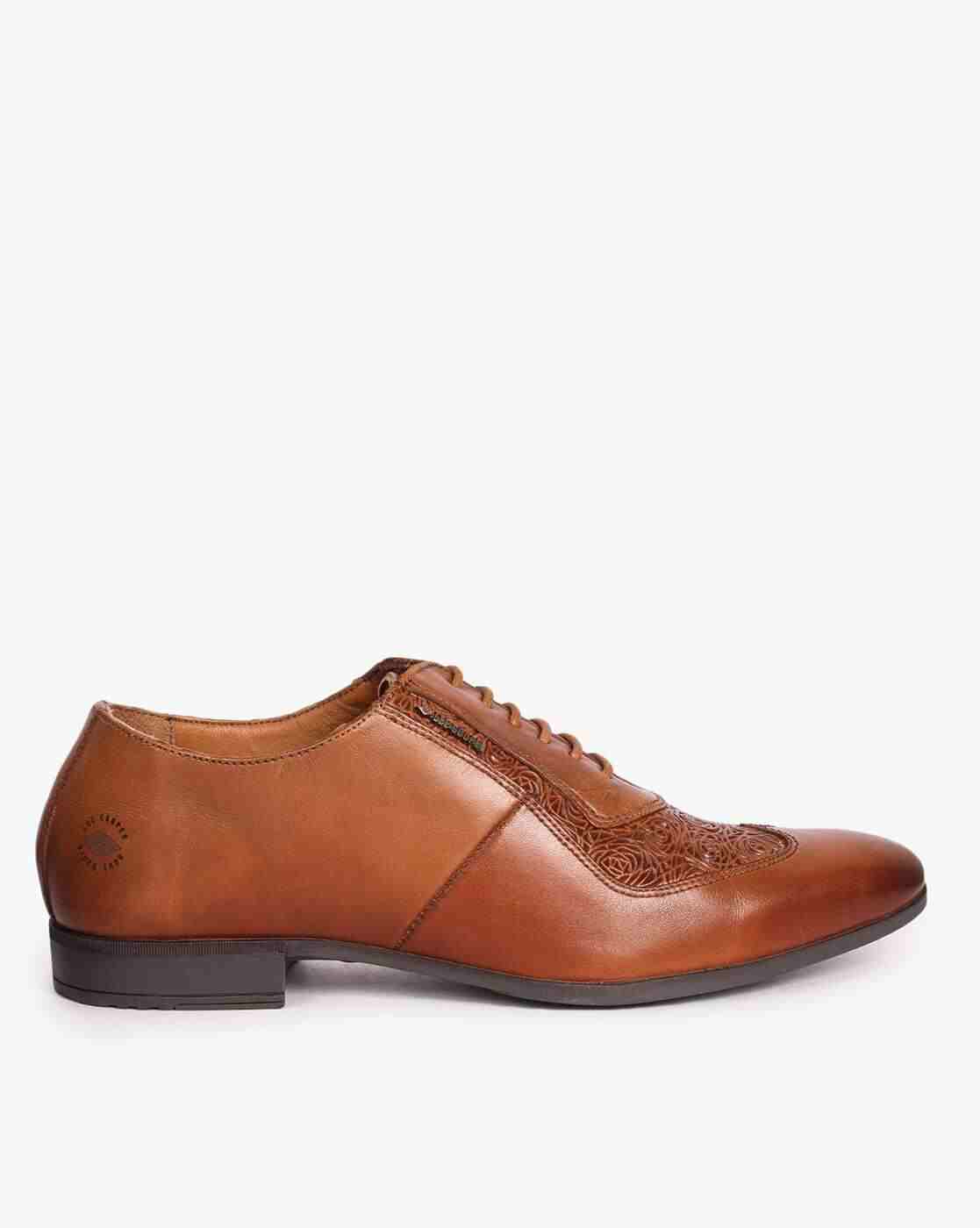 Men Paneled Oxford Shoes