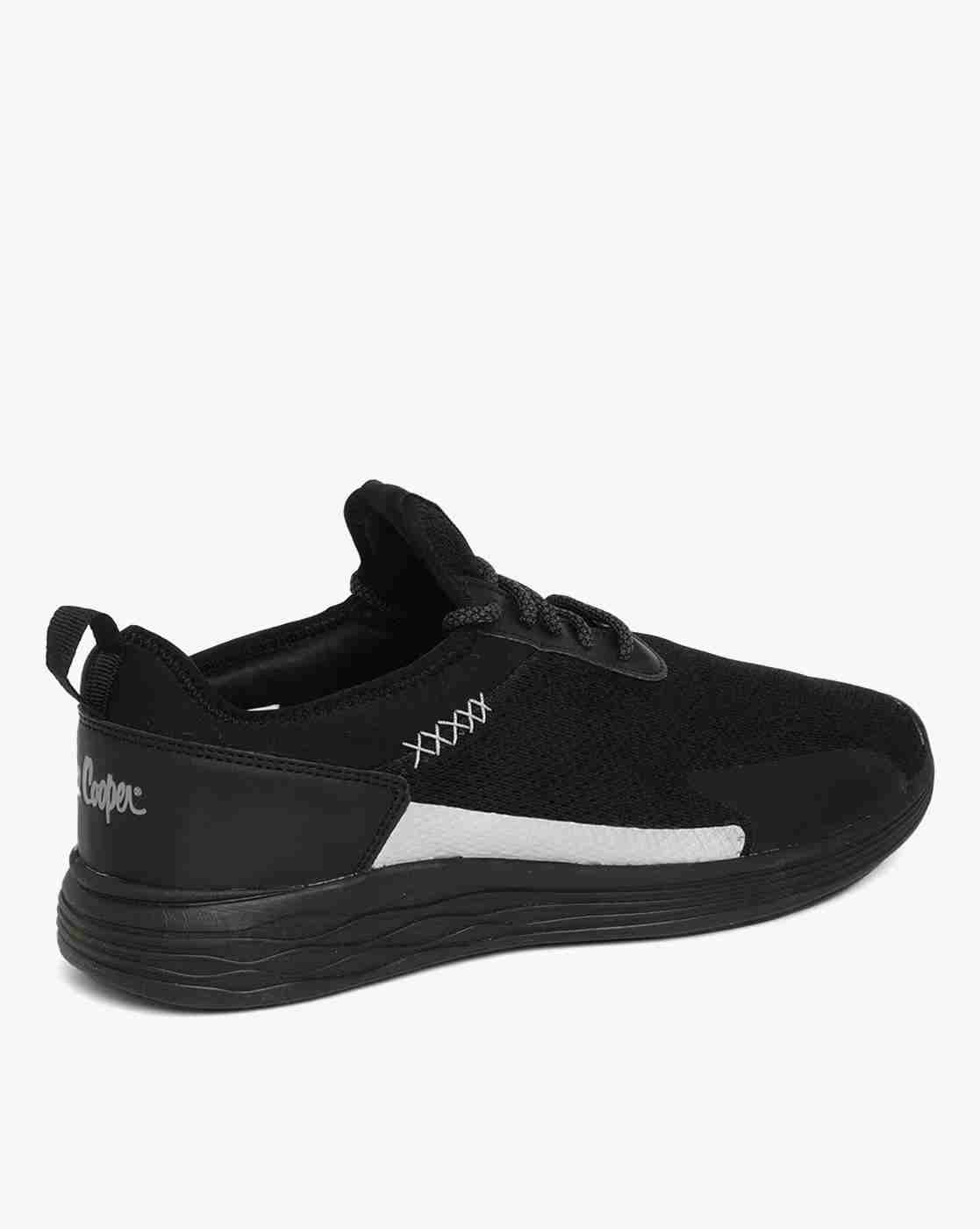 Lee Cooper | Knitted Low-Top Lace-Up Sneakers|2