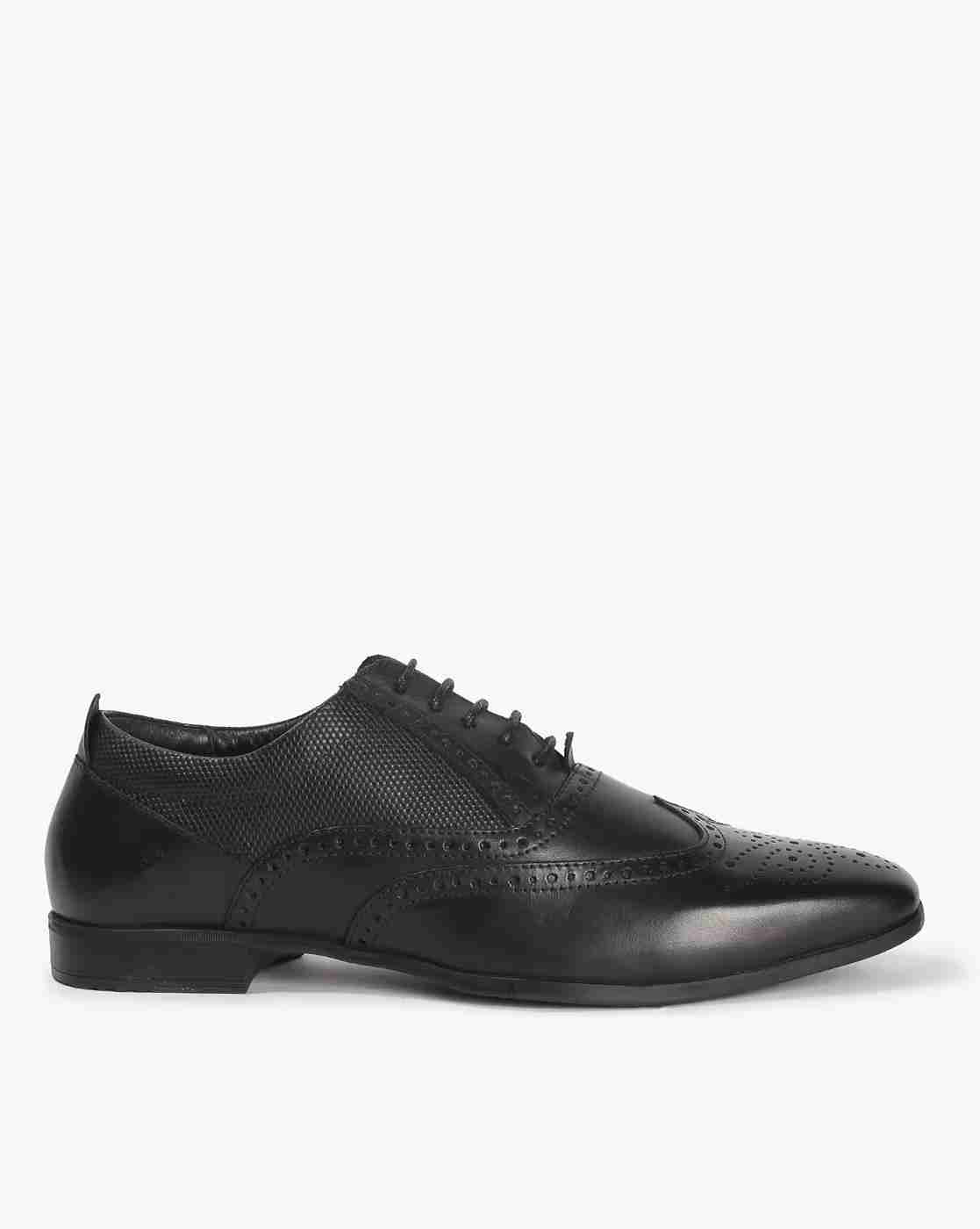 Lace-Up Wingtip Oxfords