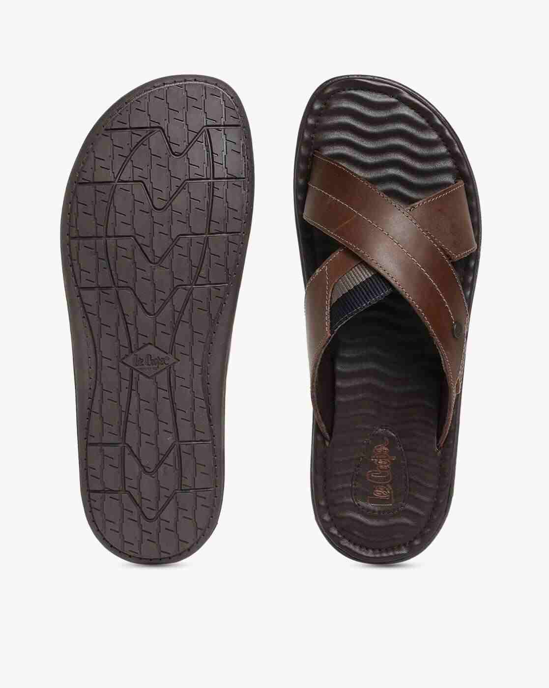 Lee Cooper | Criss-Cross Strap Slip-On Sandals|3