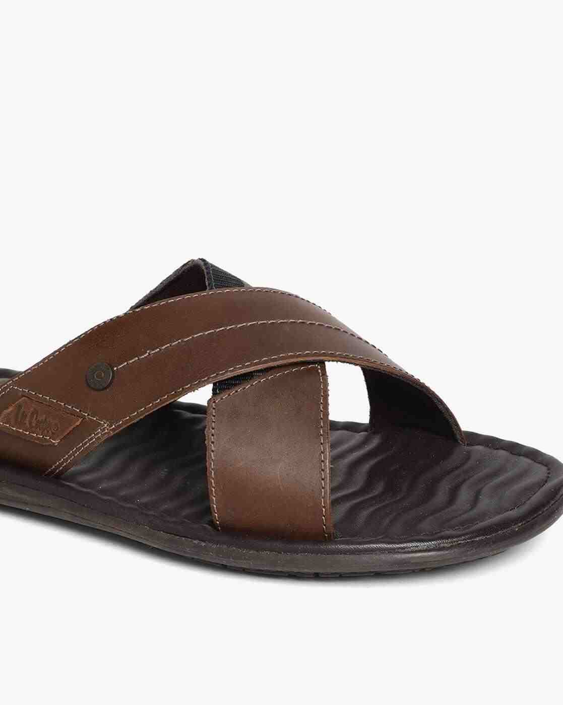 Lee Cooper | Criss-Cross Strap Slip-On Sandals|4