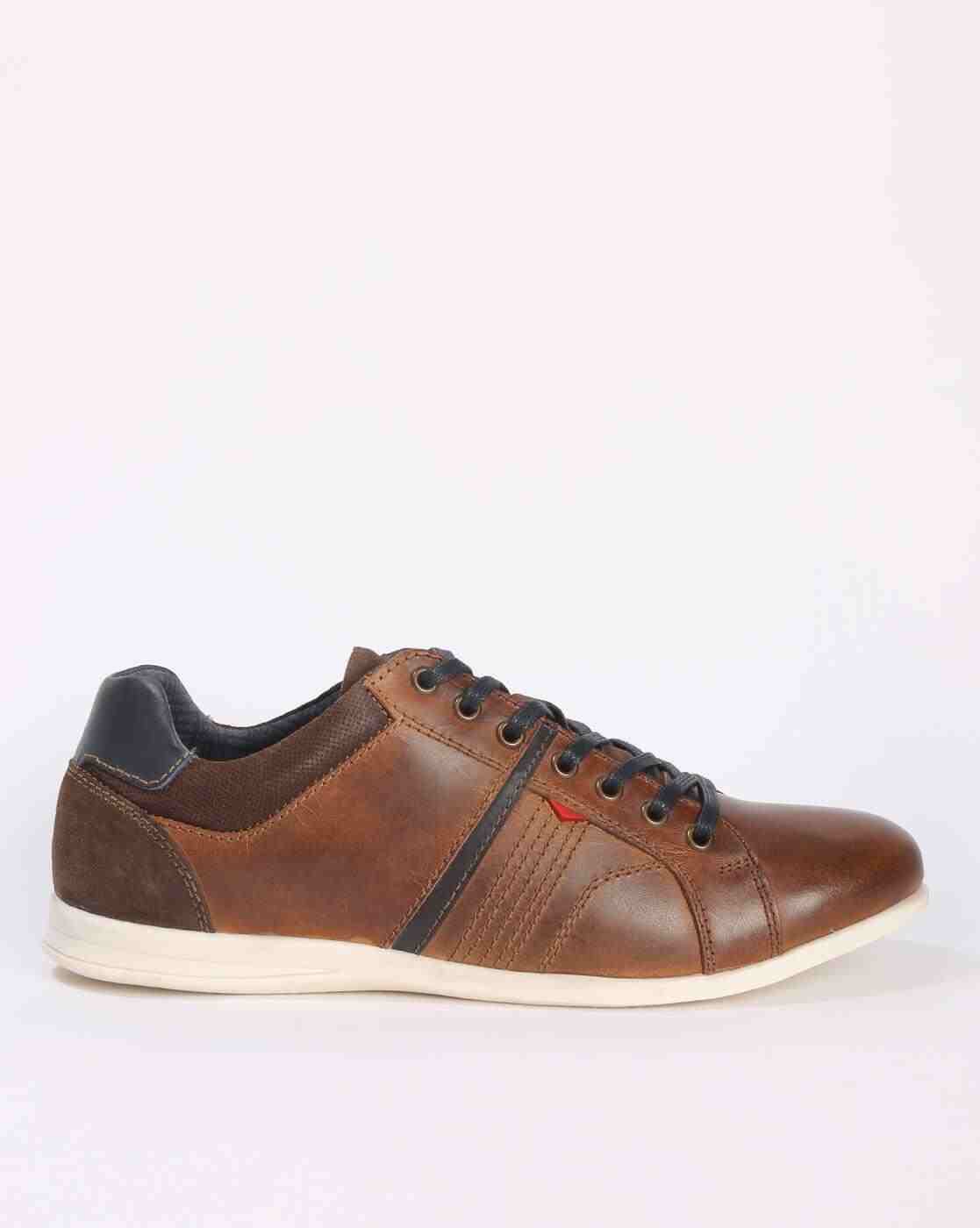 Lee Cooper | Round-Toe Lace-Up Shoes|0