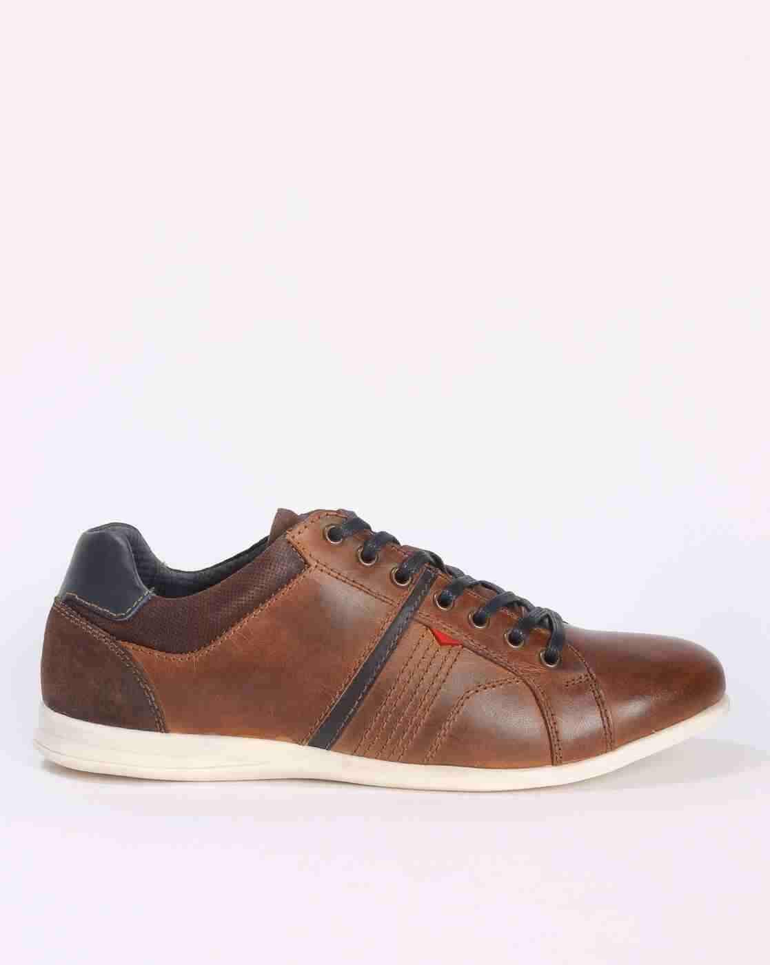 Lee Cooper | Round-Toe Lace-Up Shoes|0