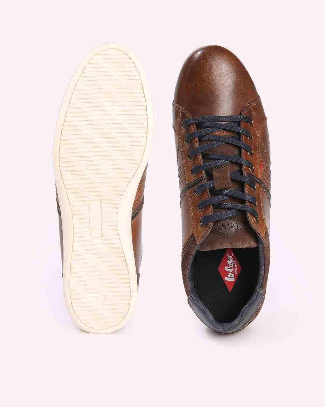 Lee Cooper | Round-Toe Lace-Up Shoes|1