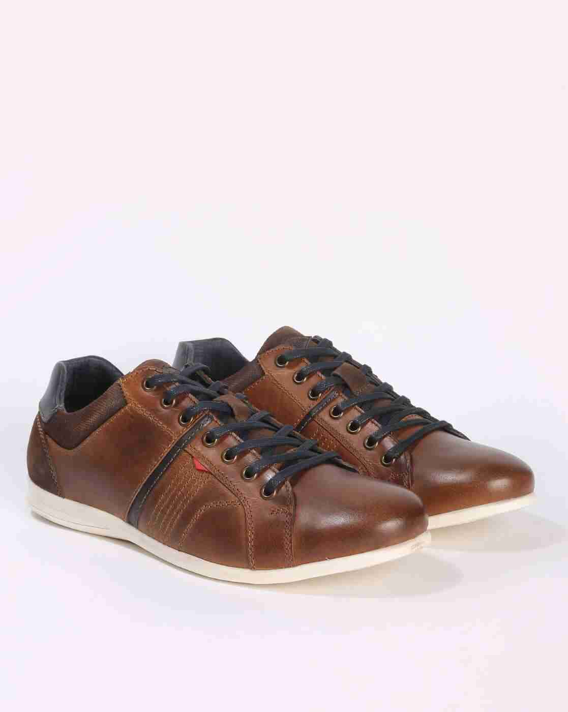 Lee Cooper | Round-Toe Lace-Up Shoes|2
