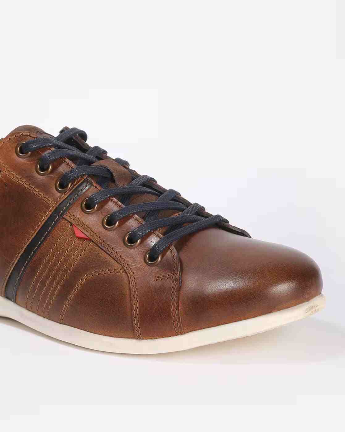 Lee Cooper | Round-Toe Lace-Up Shoes|4