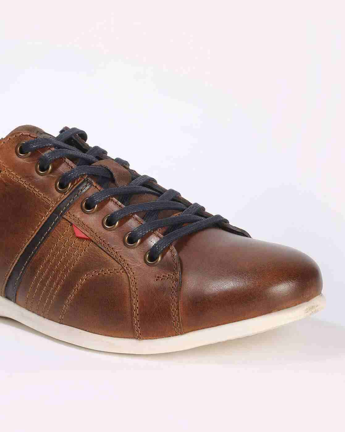 Lee Cooper | Round-Toe Lace-Up Shoes|4
