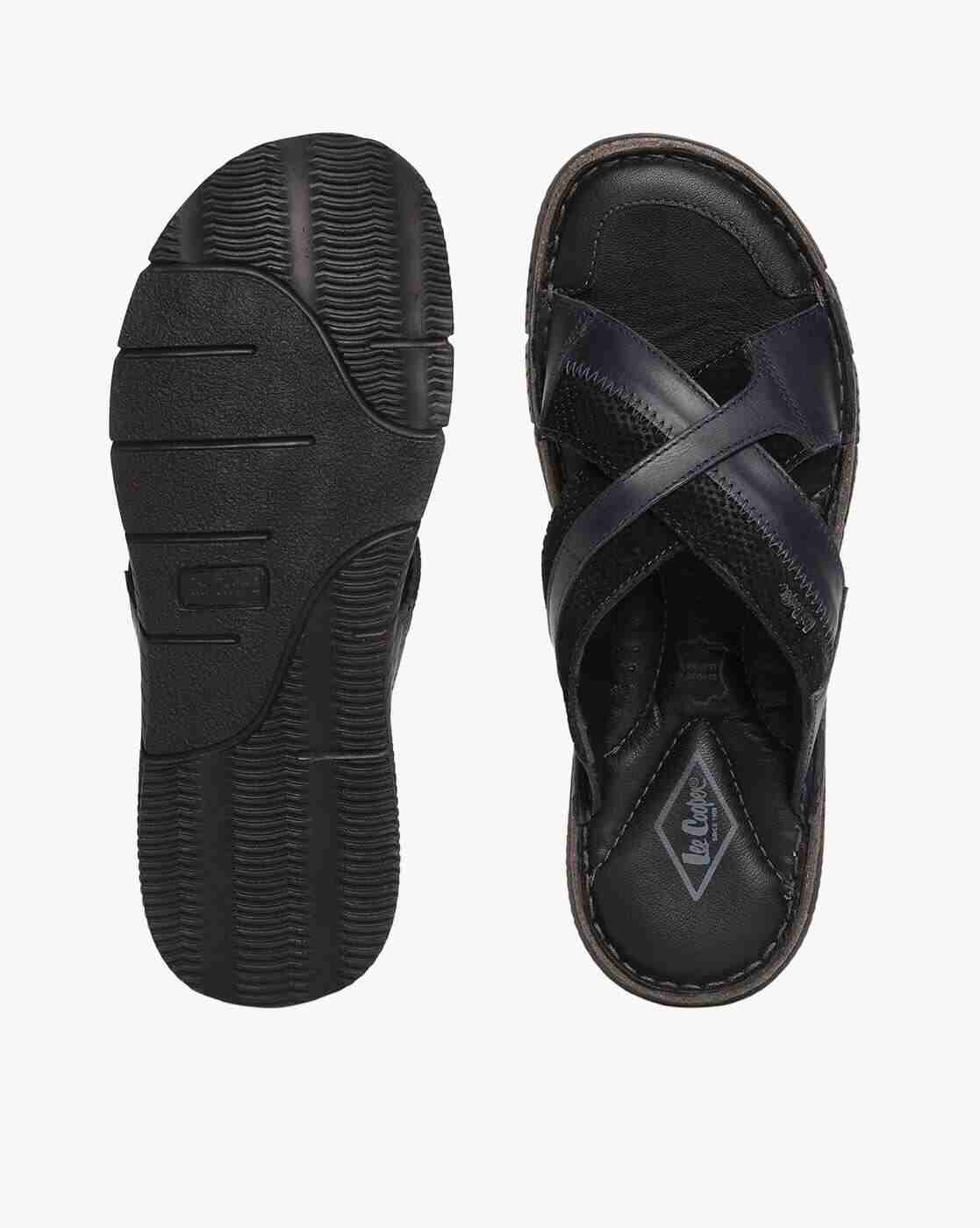 Lee Cooper | Criss-Cross Strap Slip-On Sandals|3