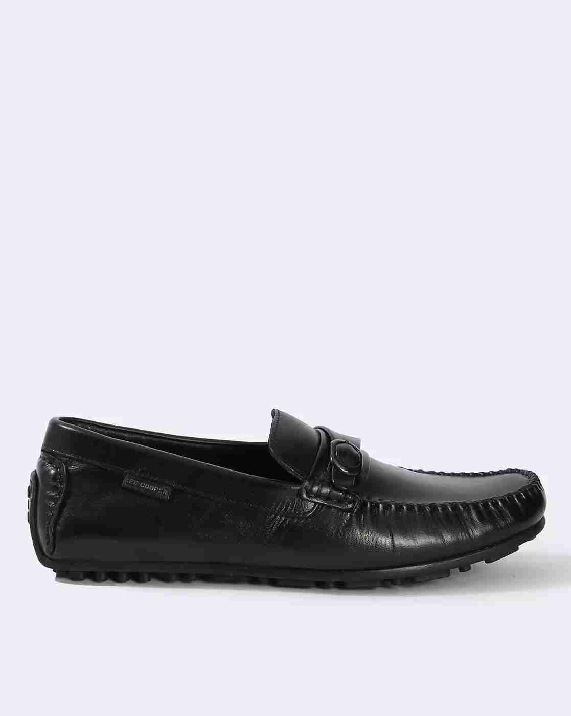 Men Low-Top Round-Toe Loafers