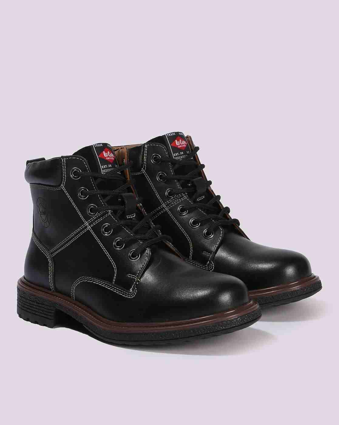 Lee Cooper | Men High-Top Lace-Up Boots|1
