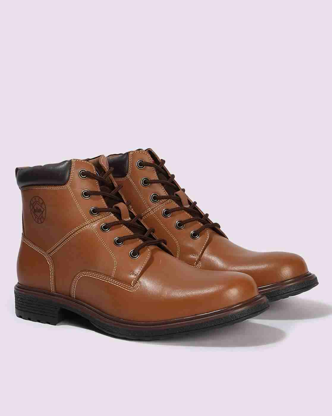 Lee Cooper | Men High-Top Lace-Up Boots|1