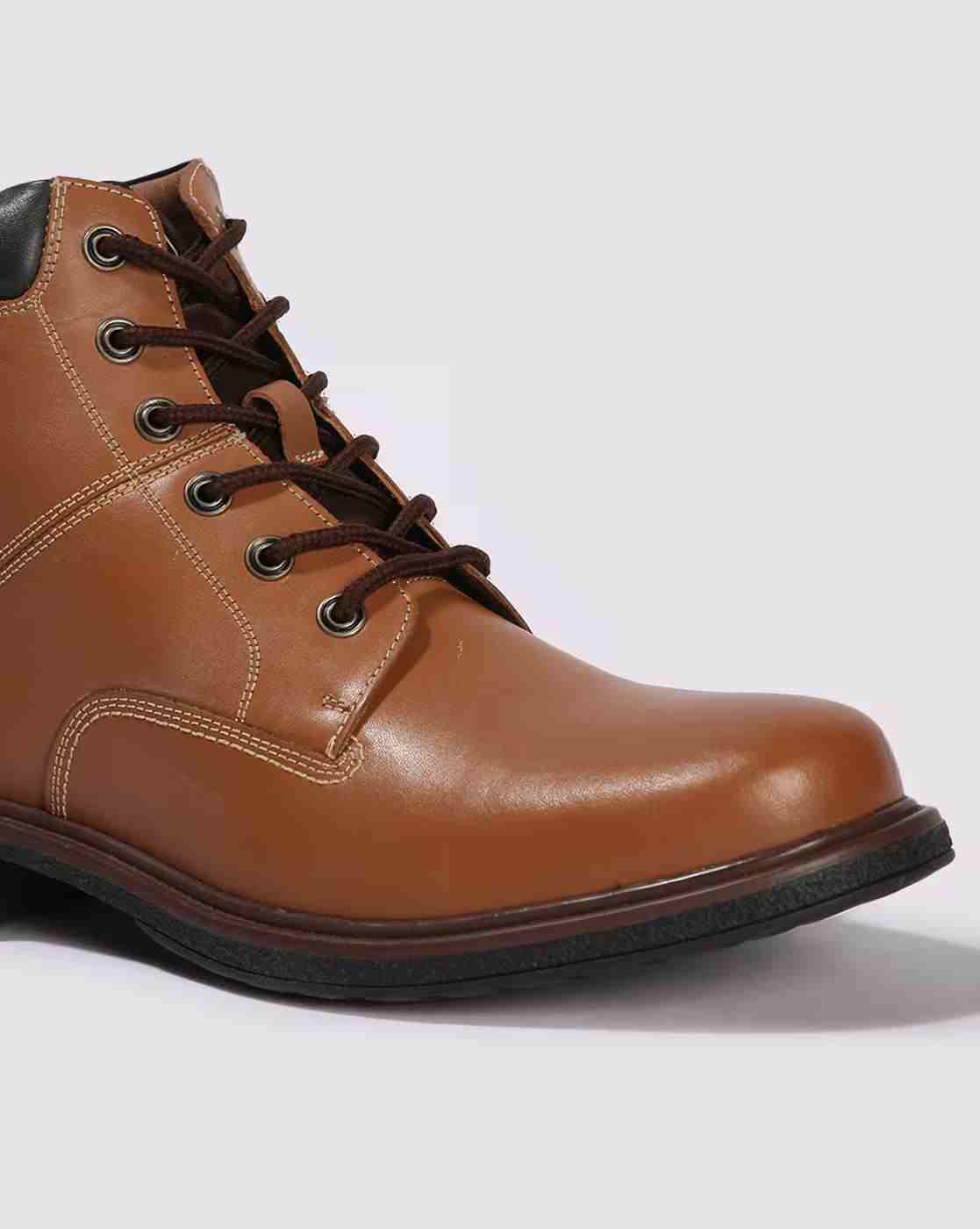 Lee Cooper | Men High-Top Lace-Up Boots|4