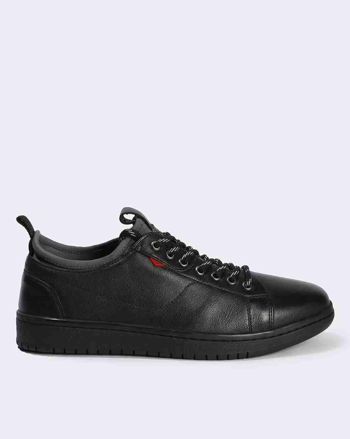 Men Low-Top Lace-Up Casual Shoes