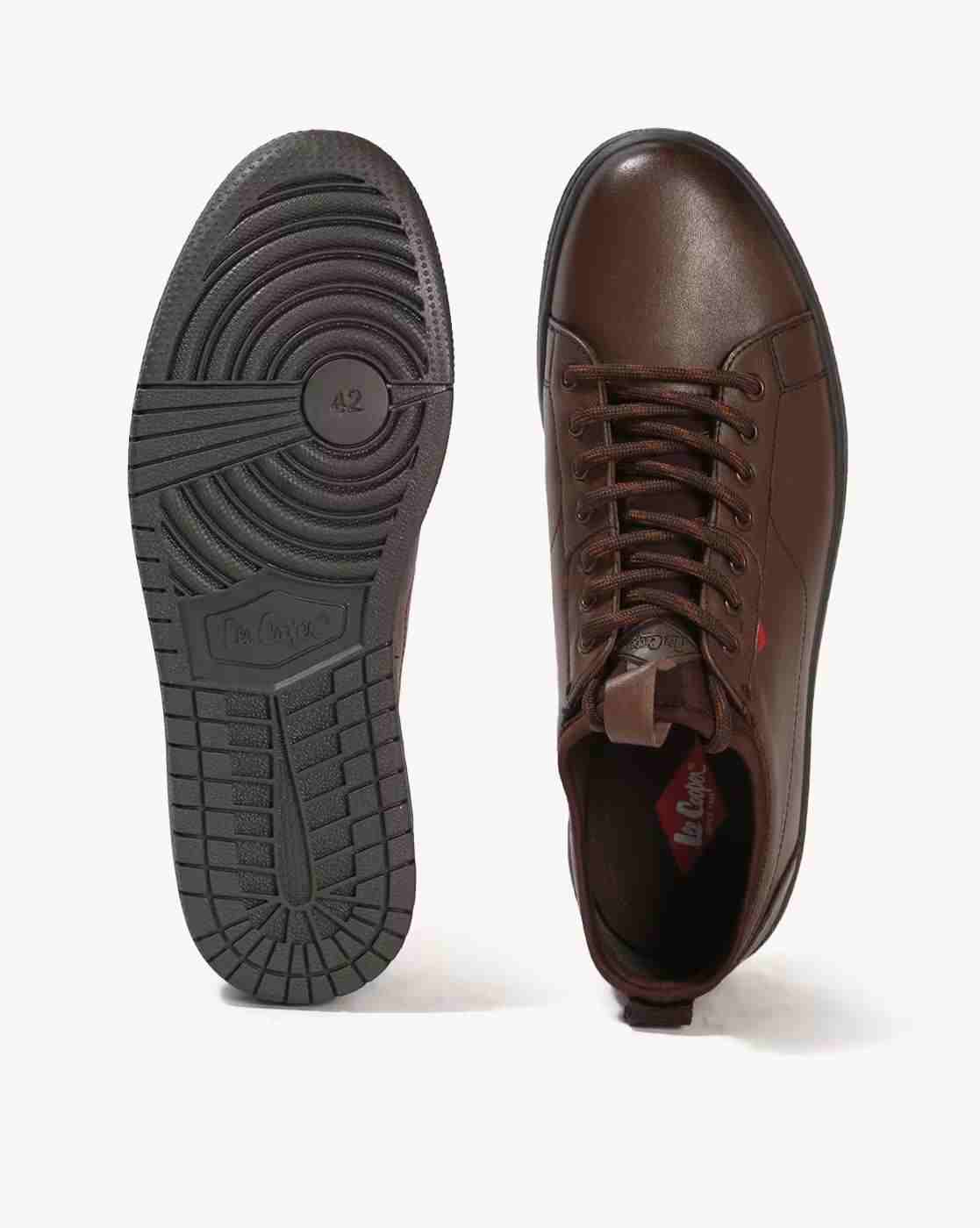 Lee Cooper | Men Leather Lace-Up Shoes|2