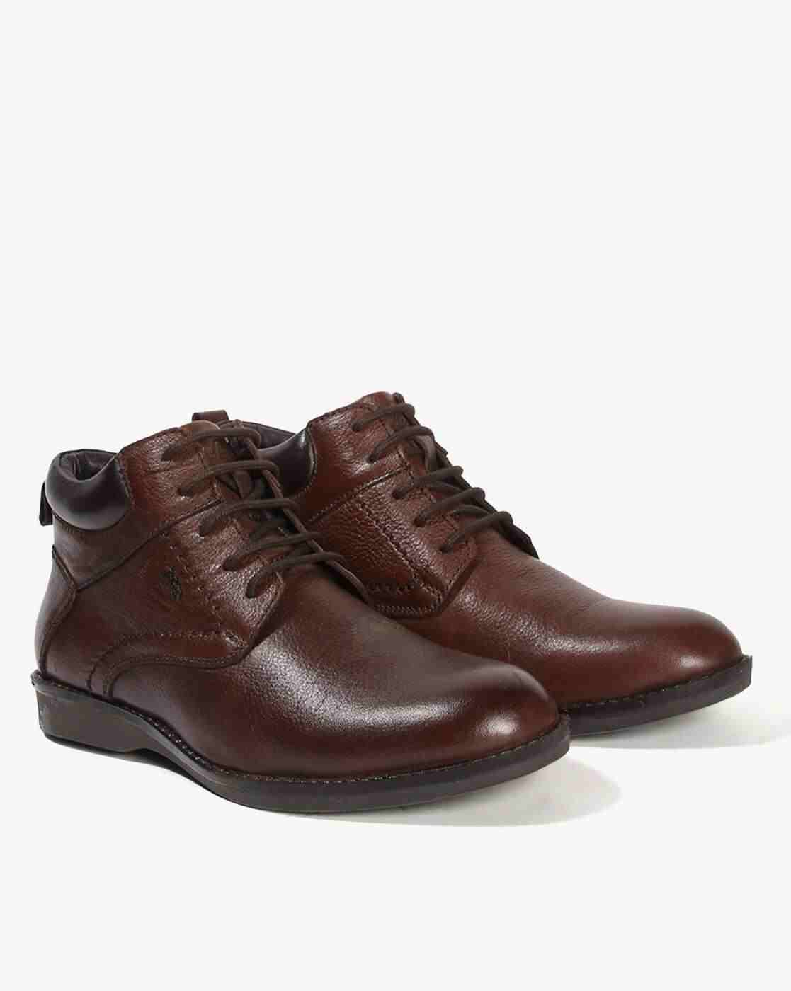 Lee Cooper | Men Leather Lace-Up Shoes|1