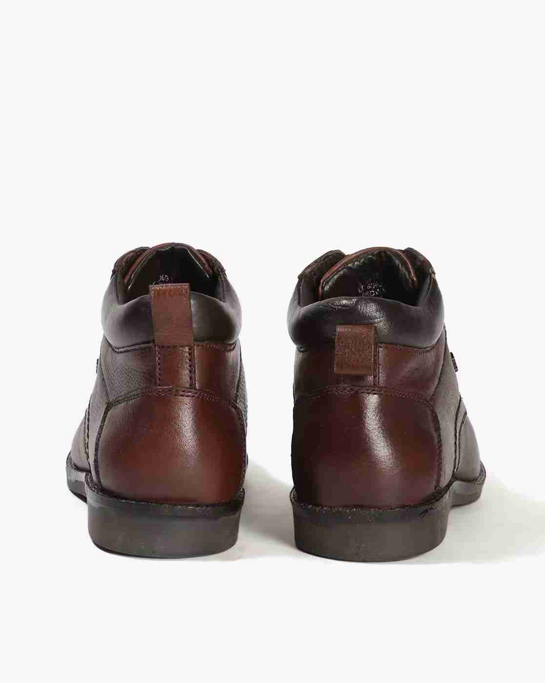 Lee Cooper | Men Leather Lace-Up Shoes|3