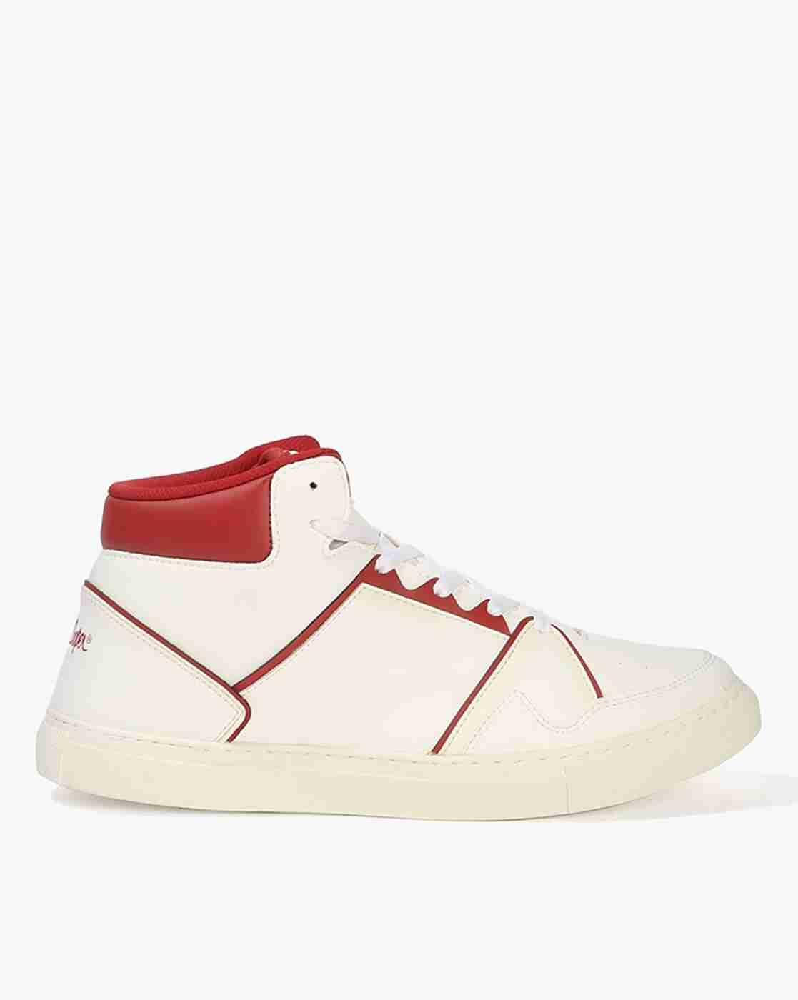 Men Mid-Top Lace-Up Shoes