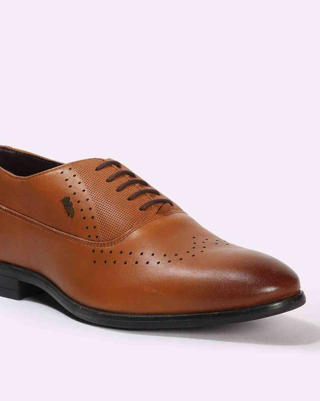 Lee Cooper | Men Leather Derby Shoes|4