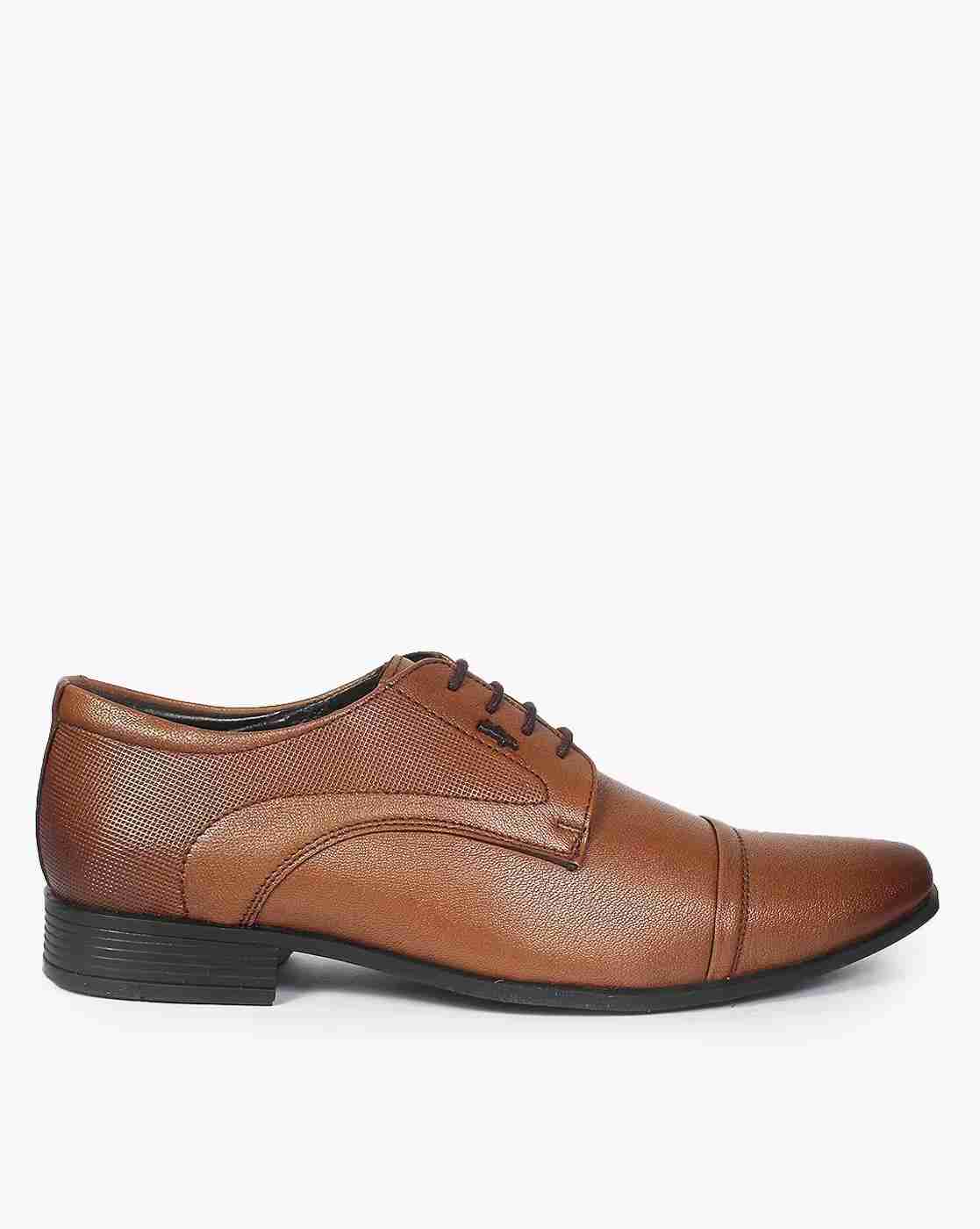 Men Lace-Up Derby Shoes