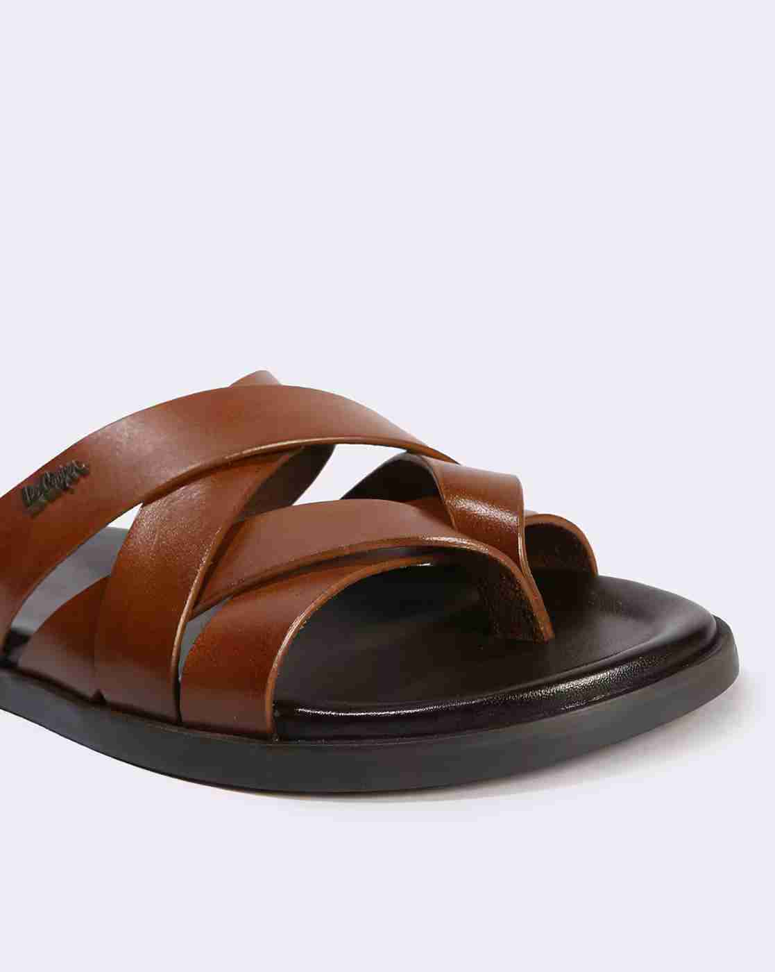 Lee Cooper | Men Criss-Cross Strappy Sandals|4