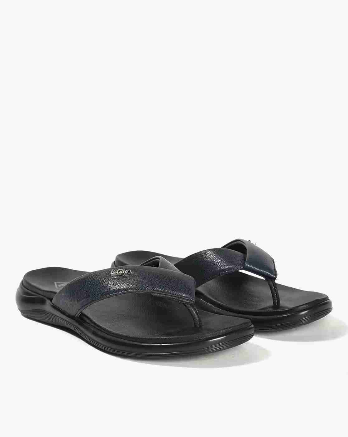 Lee Cooper | Men Thong-Strap Flip-Flops with Metal Accent|1