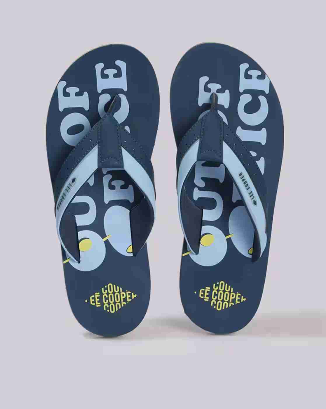 Lee Cooper | Men Printed Thong-Strap Flip-Flops|0